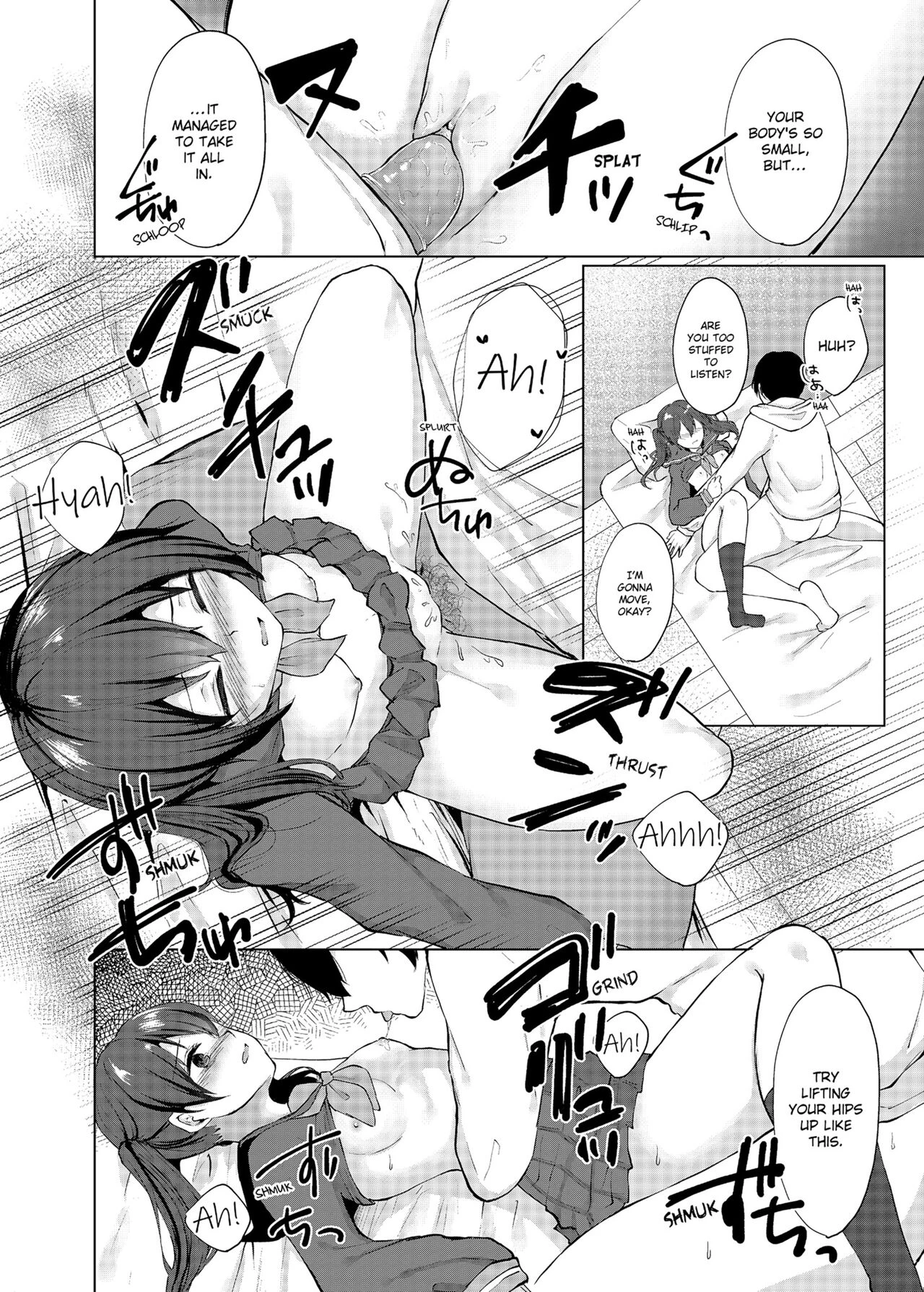 Slipping It Inside My Little Sister porn comic picture 44