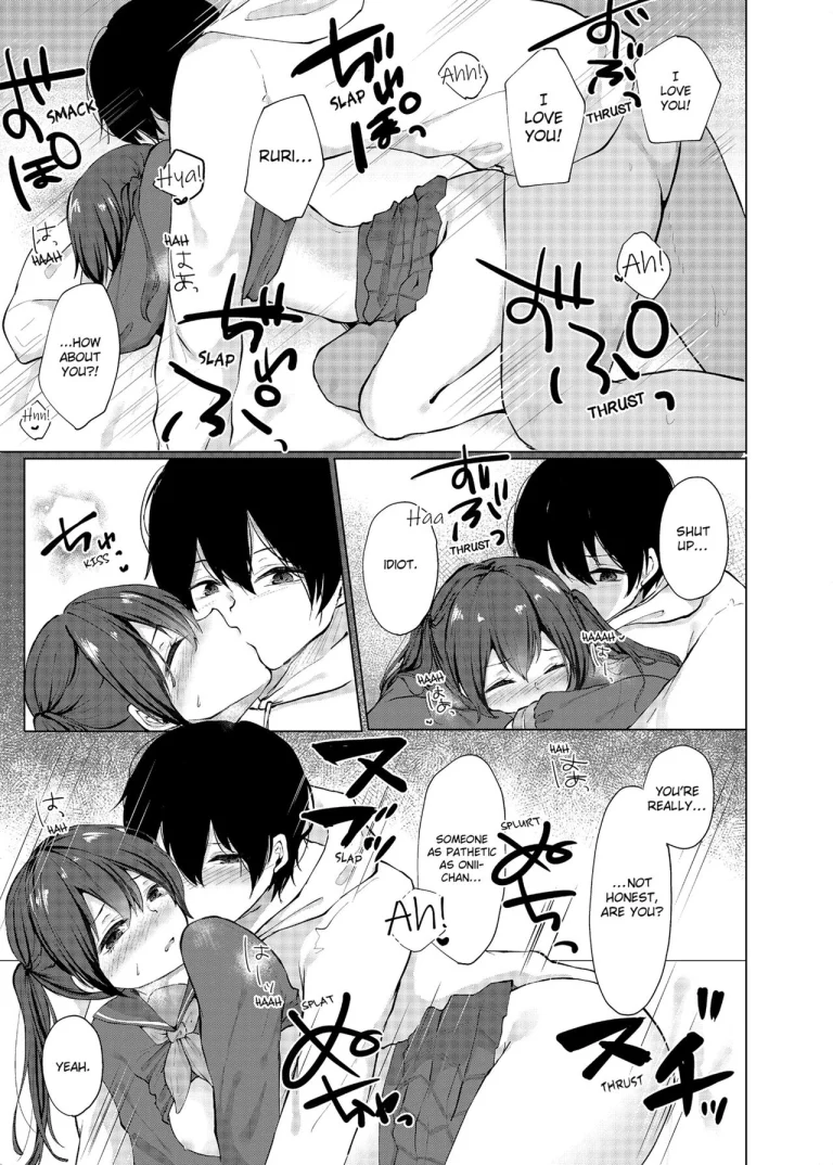 Slipping It Inside My Little Sister porn comic picture 47
