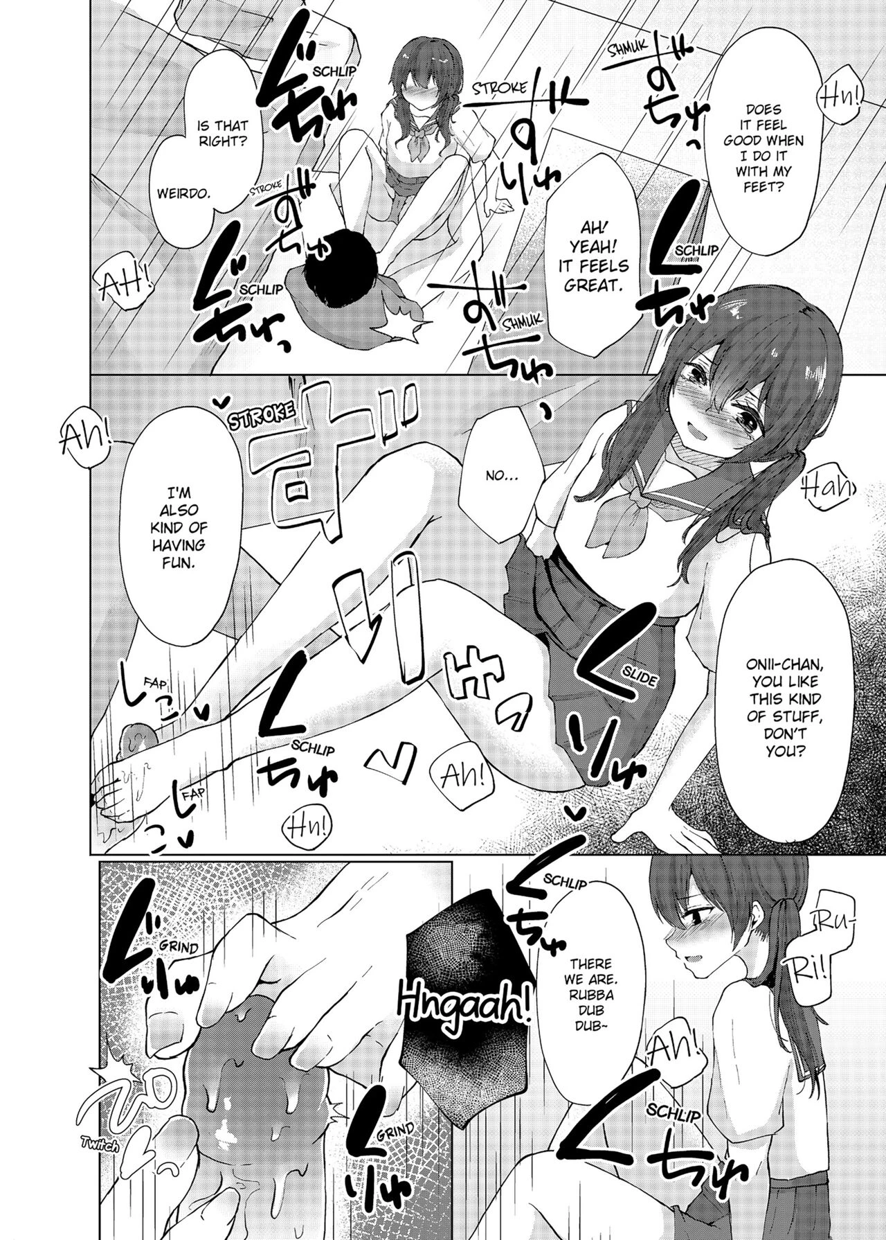 Slipping It Inside My Little Sister porn comic picture 72