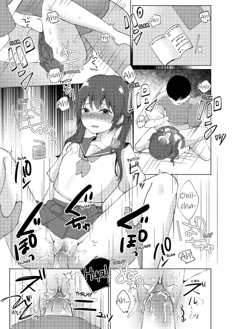 Slipping It Inside My Little Sister porn comic picture 75