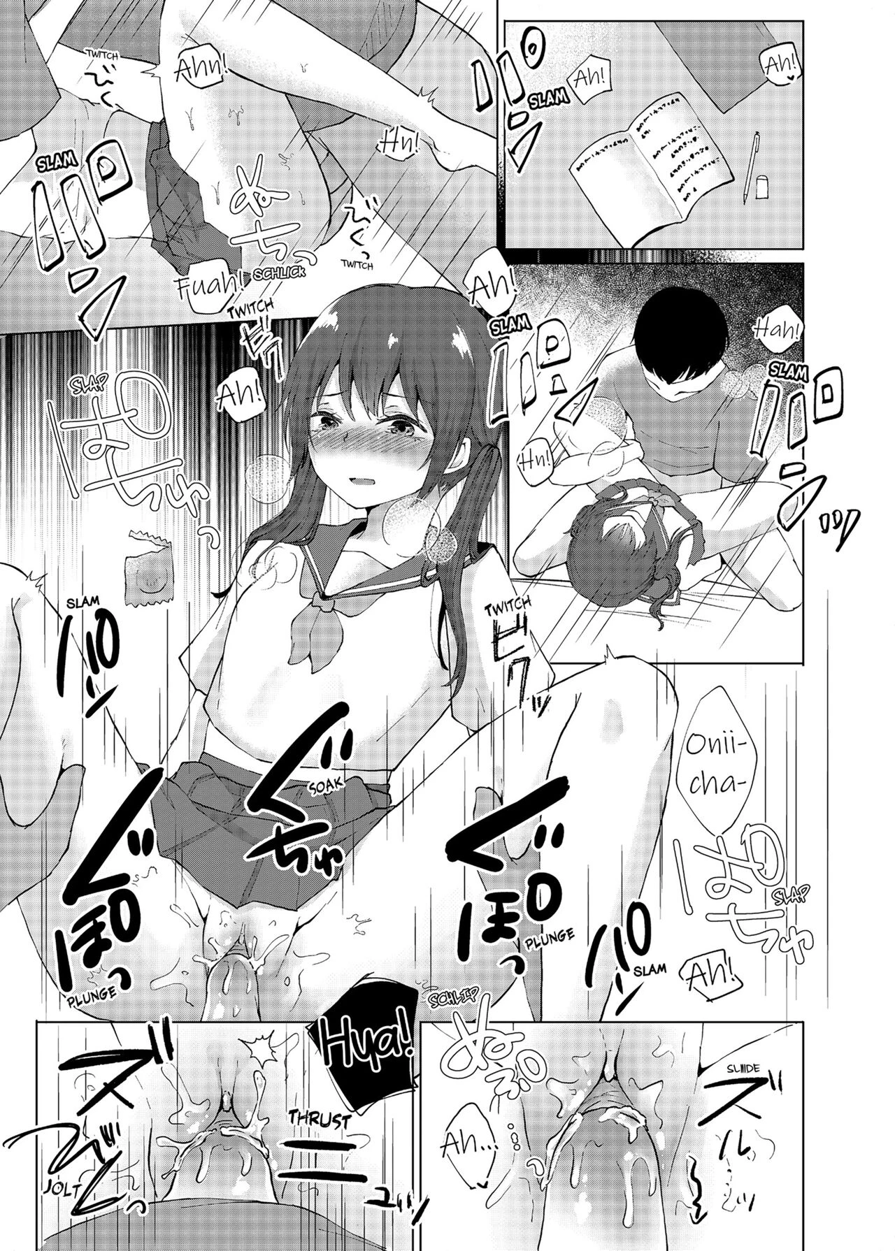 Slipping It Inside My Little Sister porn comic picture 75