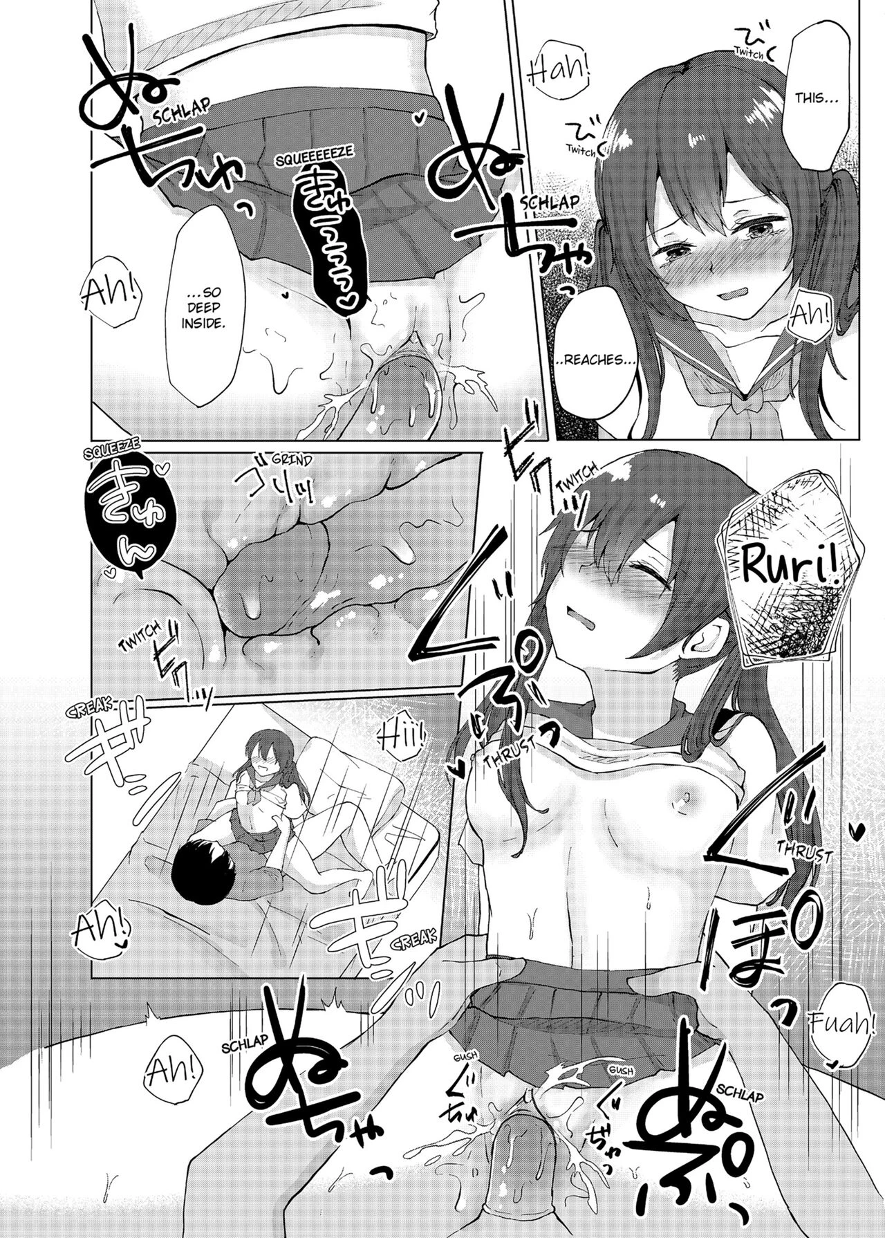 Slipping It Inside My Little Sister porn comic picture 78