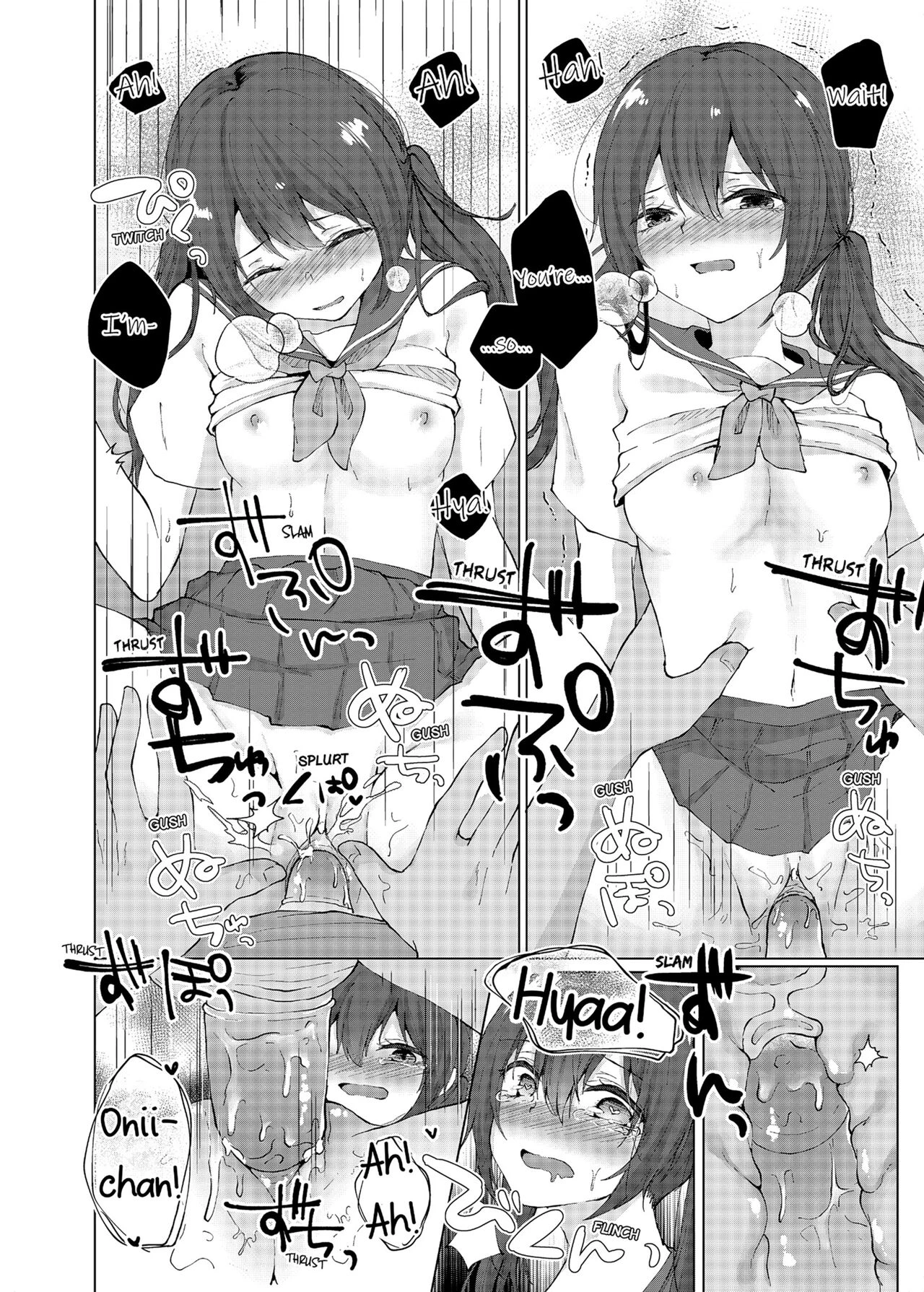 Slipping It Inside My Little Sister porn comic picture 80