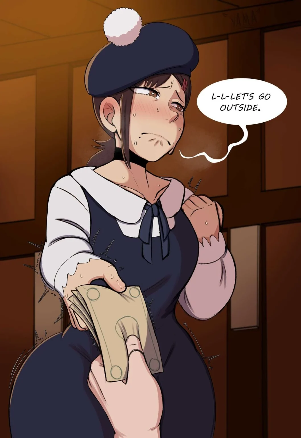 Sloppy Blowjob Devil porn comic picture 1