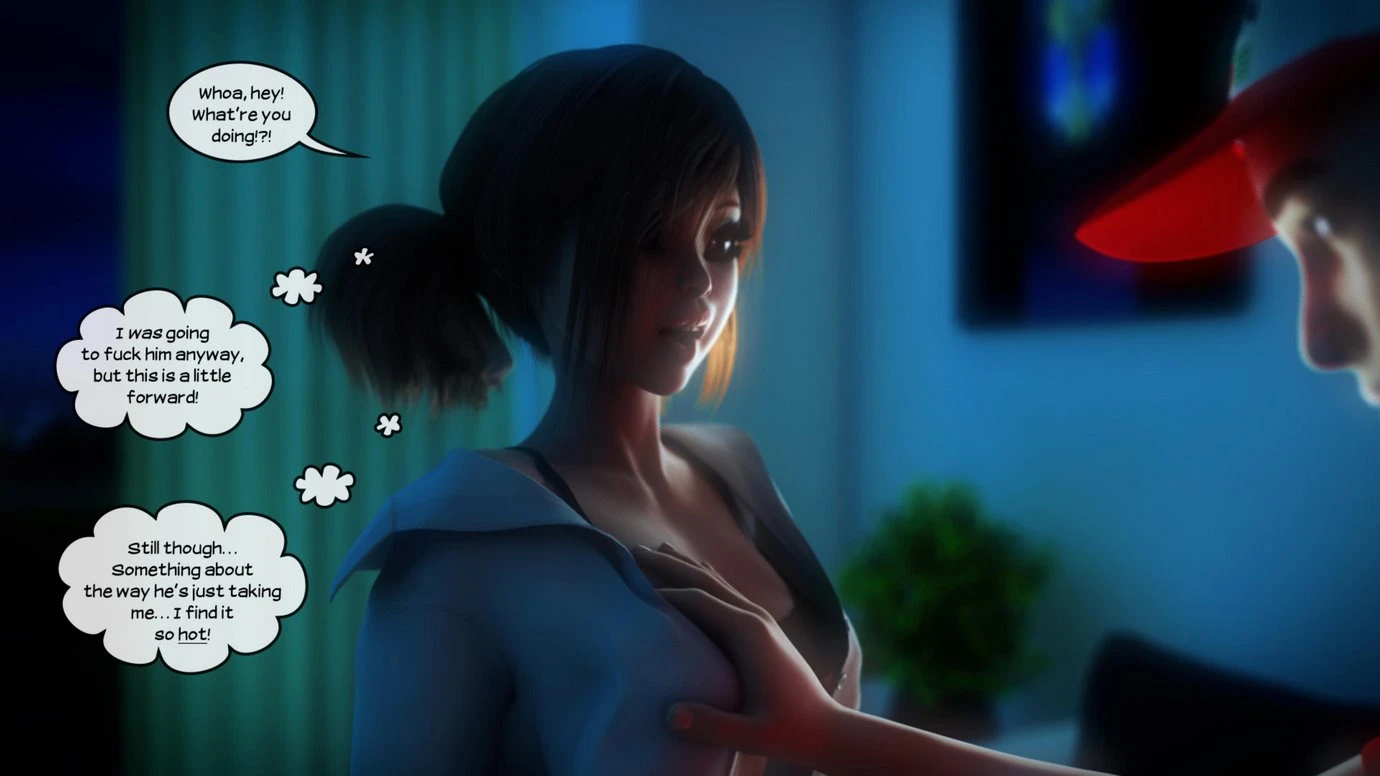 Slumber Party Invasion porn comic picture 6