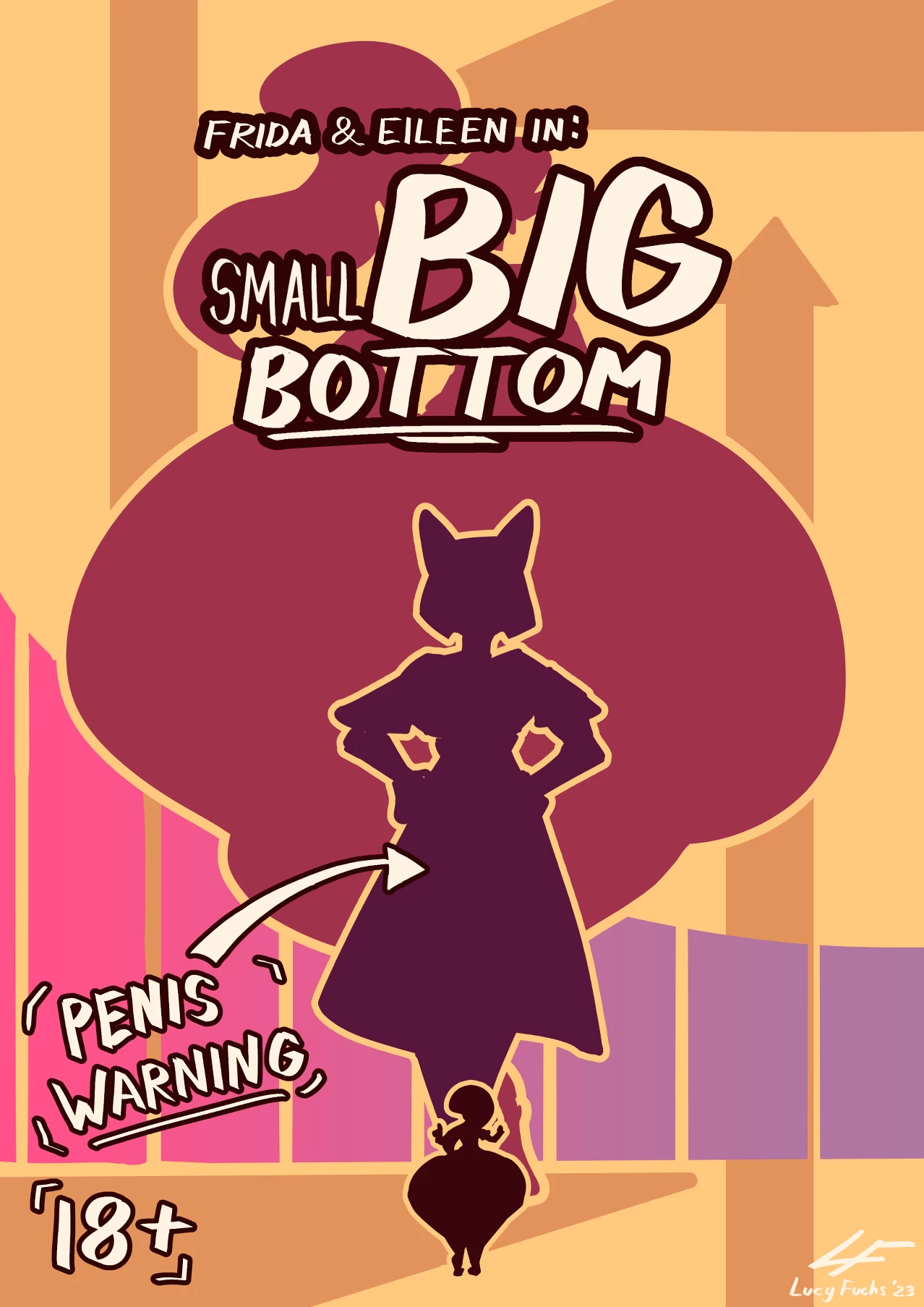 Small Big Bottom porn comic picture 1