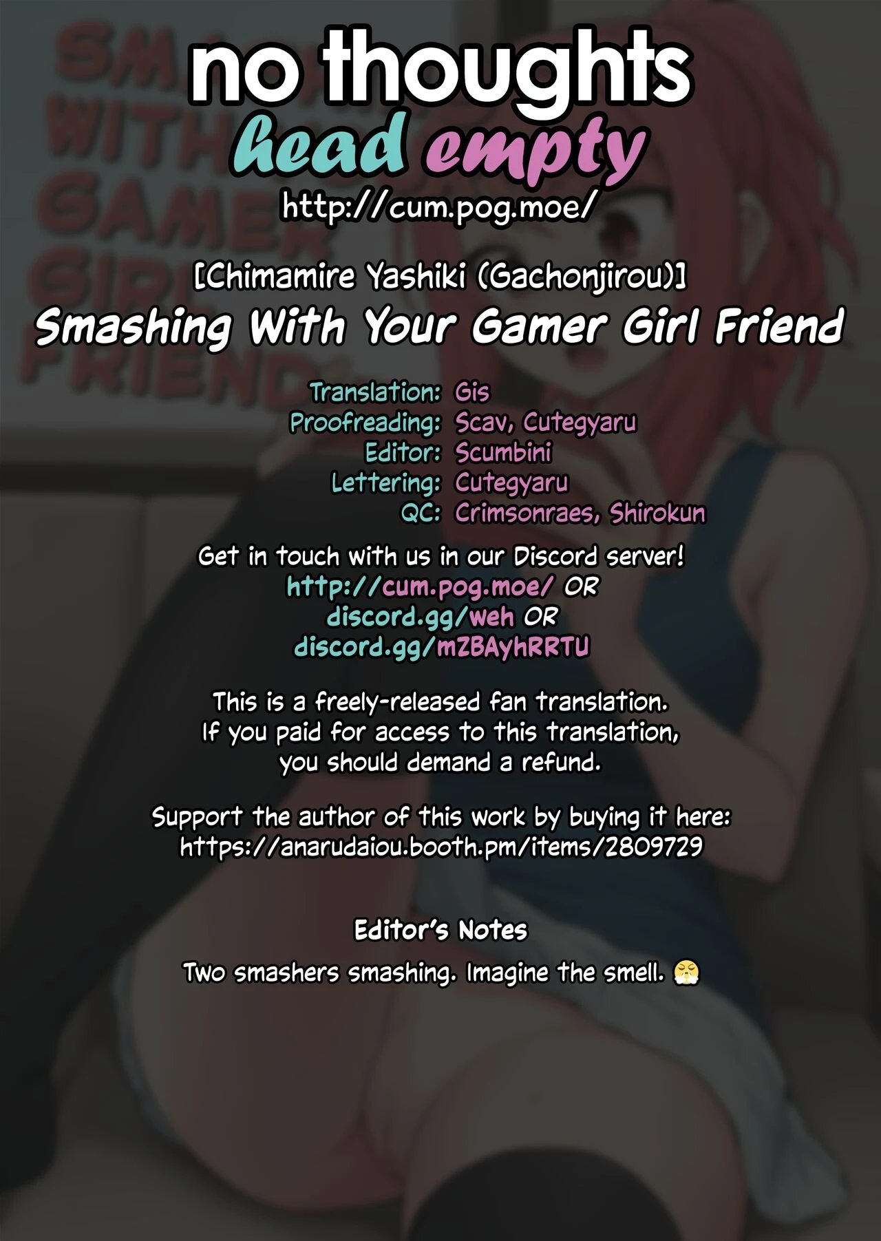 Smashing With Your Gamer Girl Friend porn comic picture 40