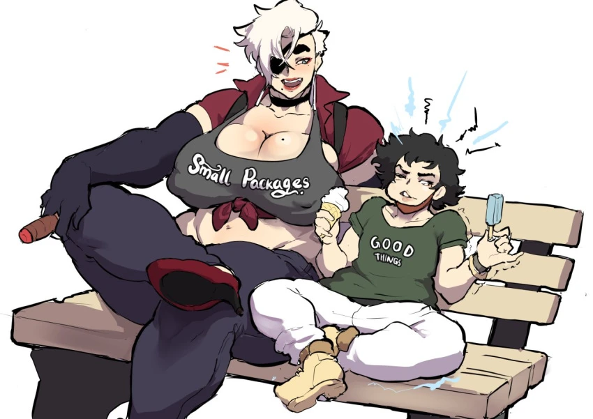 Smol Things CUMs in Big Packages porn comic picture 25