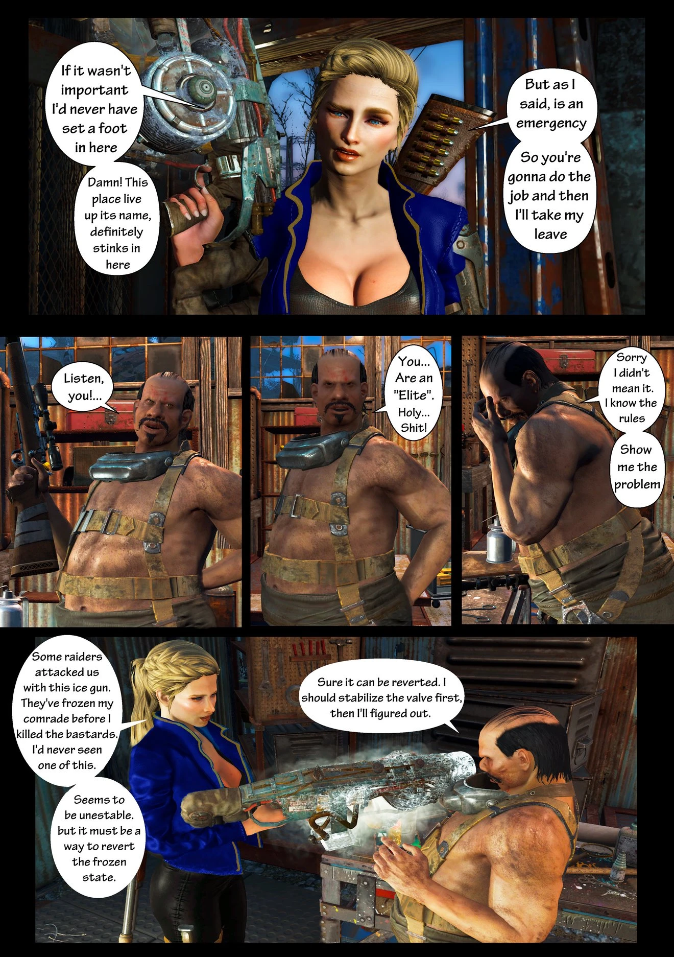 Smutty Tales - Elite Tamer porn comic picture 3
