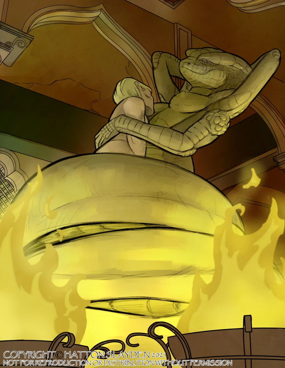 Snake Dance porn comic picture 1