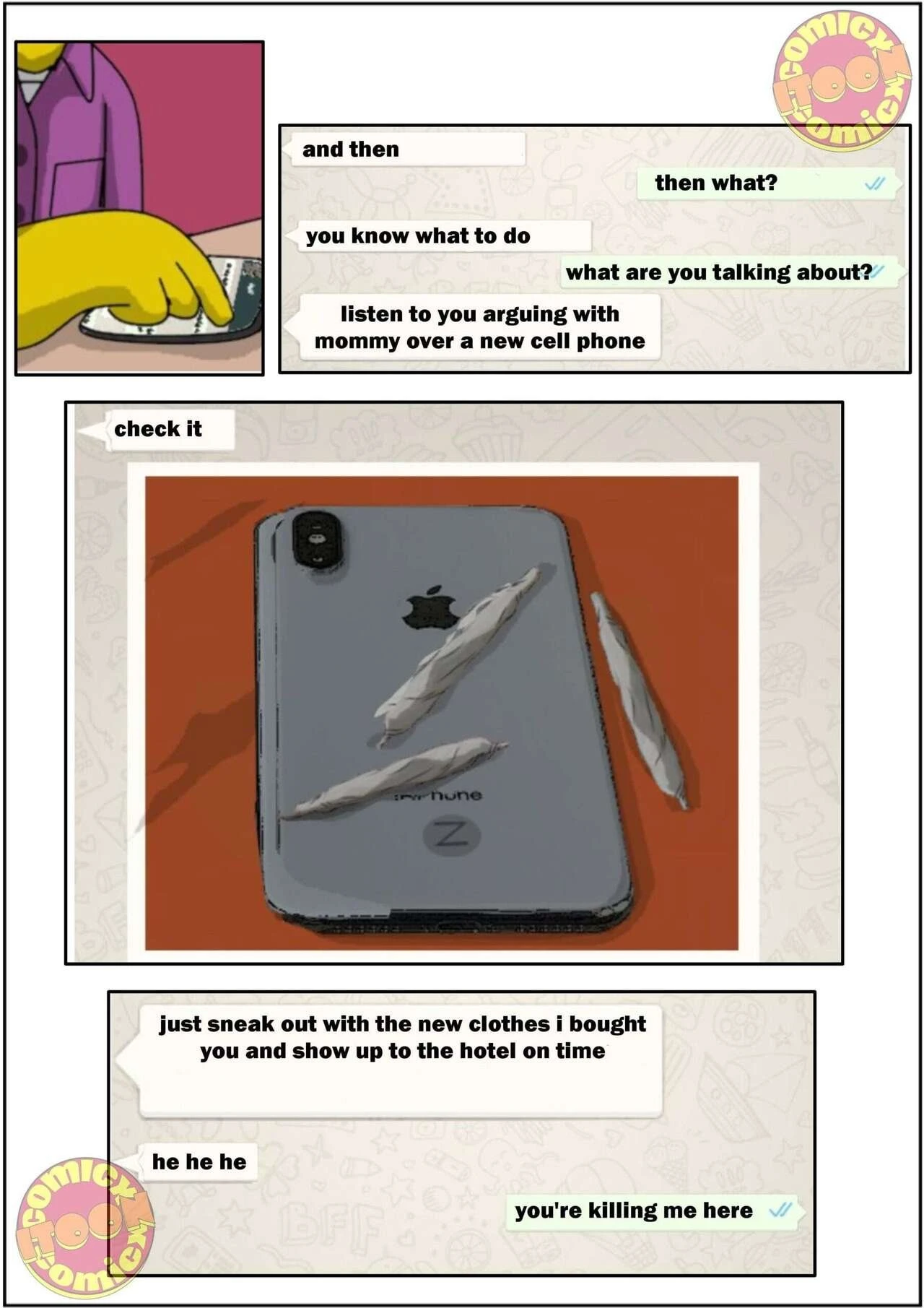 Snake porn comic picture 2