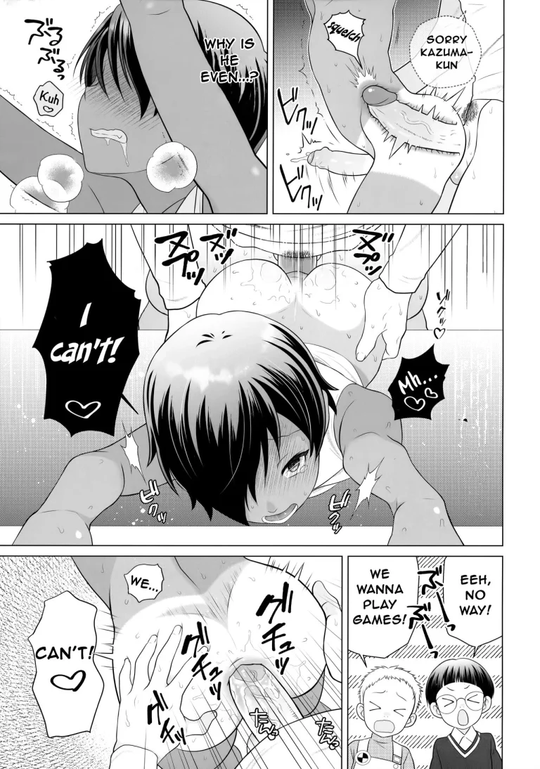 Sneaky Sex Hidden from the Family | Kazoku ni Kakurete Kossori Ecchi porn comic picture 16