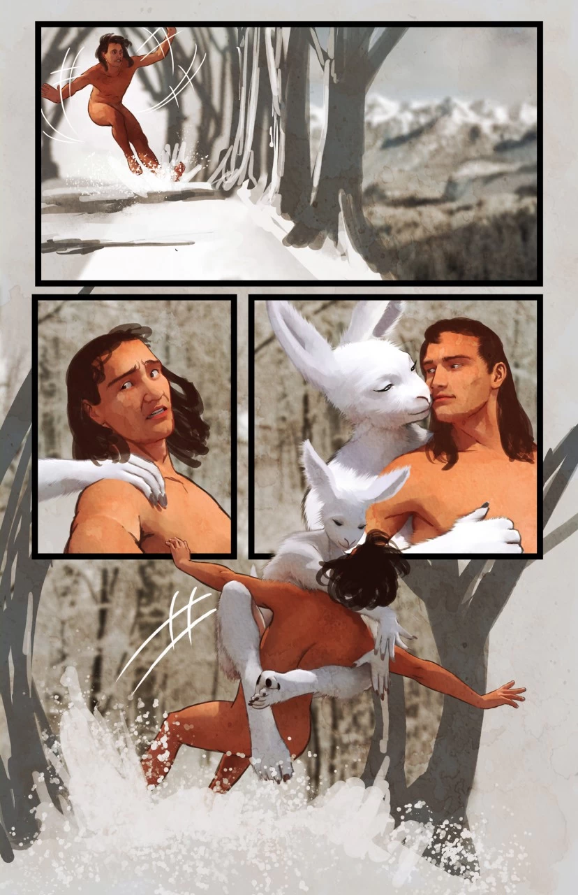 Snow Buns porn comic picture 28