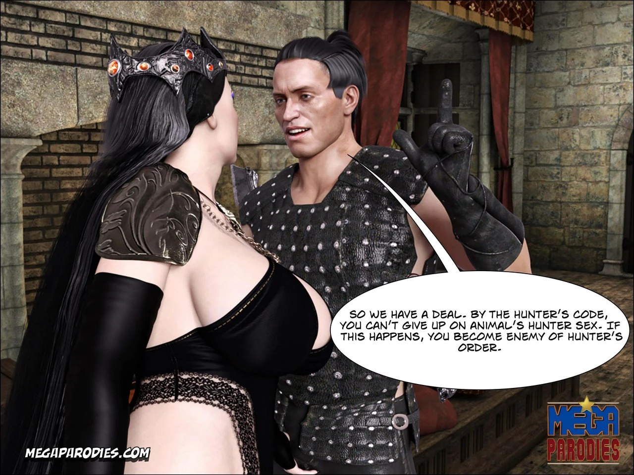 Snow White 4 porn comic picture 11