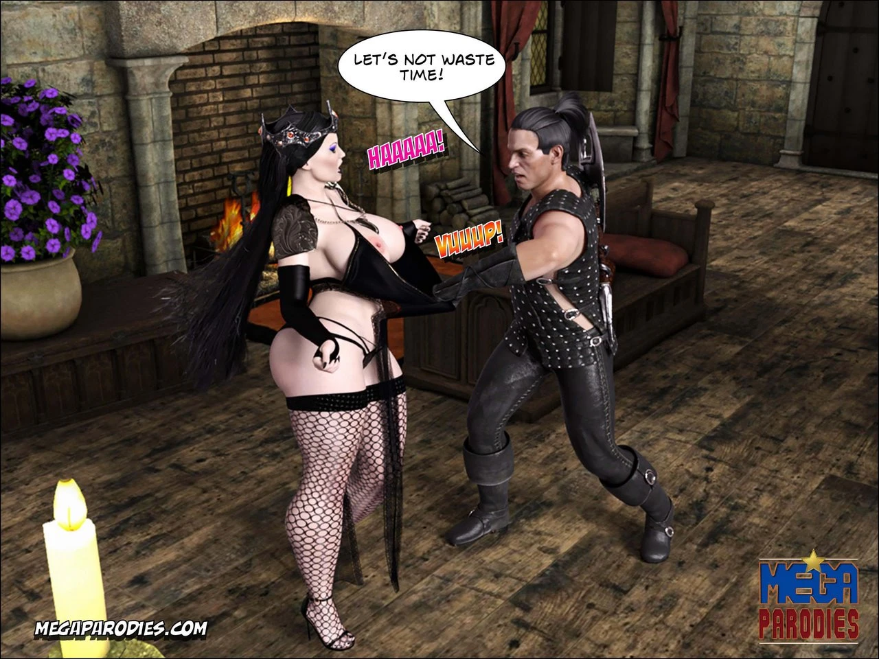 Snow White 4 porn comic picture 19