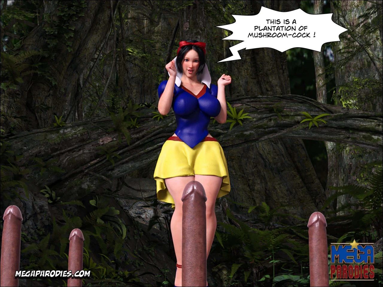 Snow White 4 porn comic picture 70