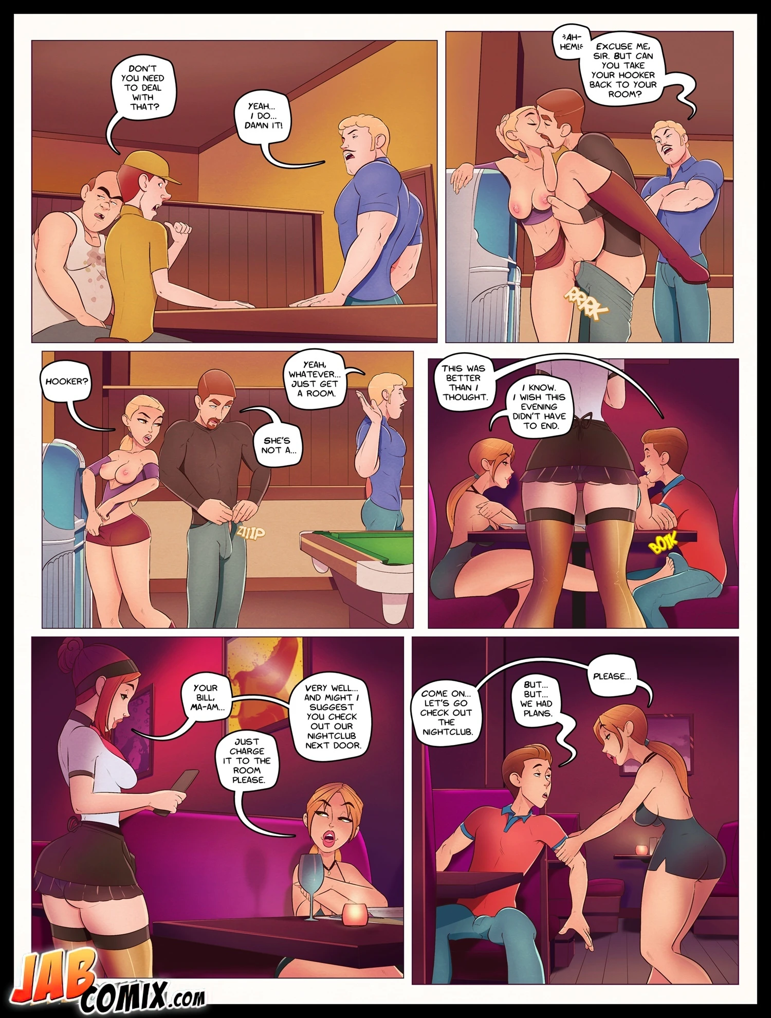 Snowed In 2 porn comic picture 13