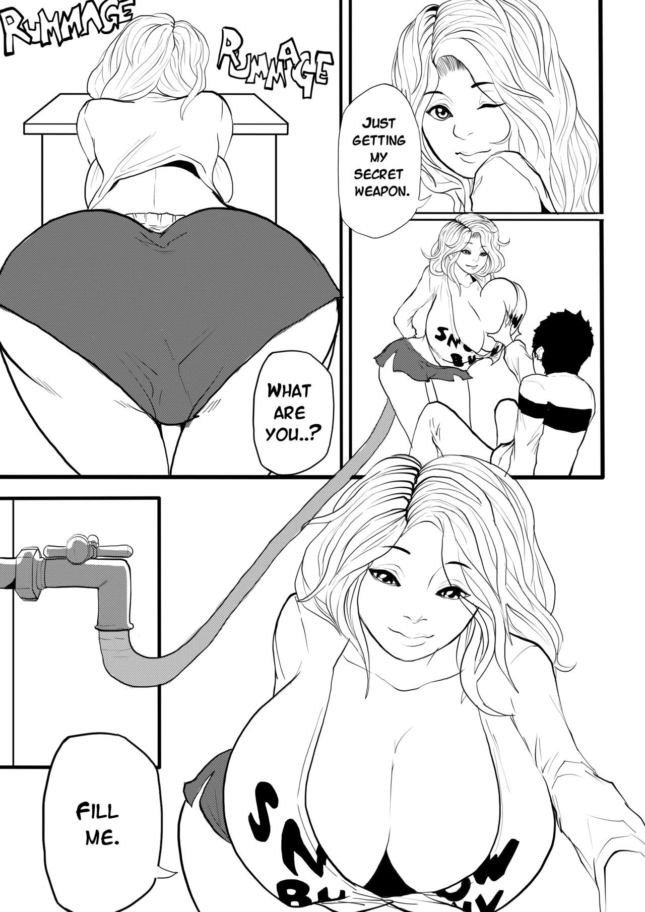 Snowed Inn porn comic picture 14