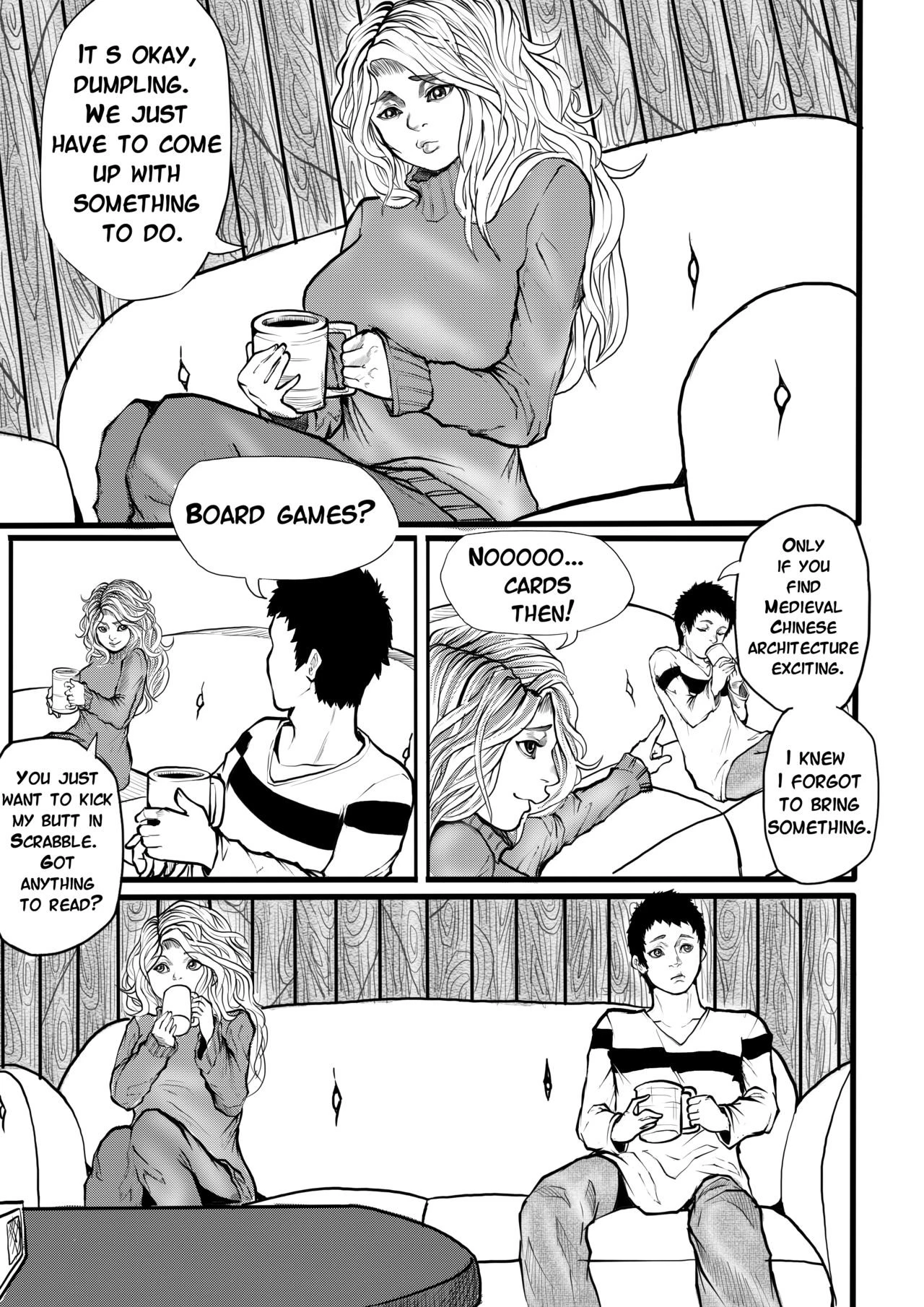 Snowed Inn porn comic picture 2