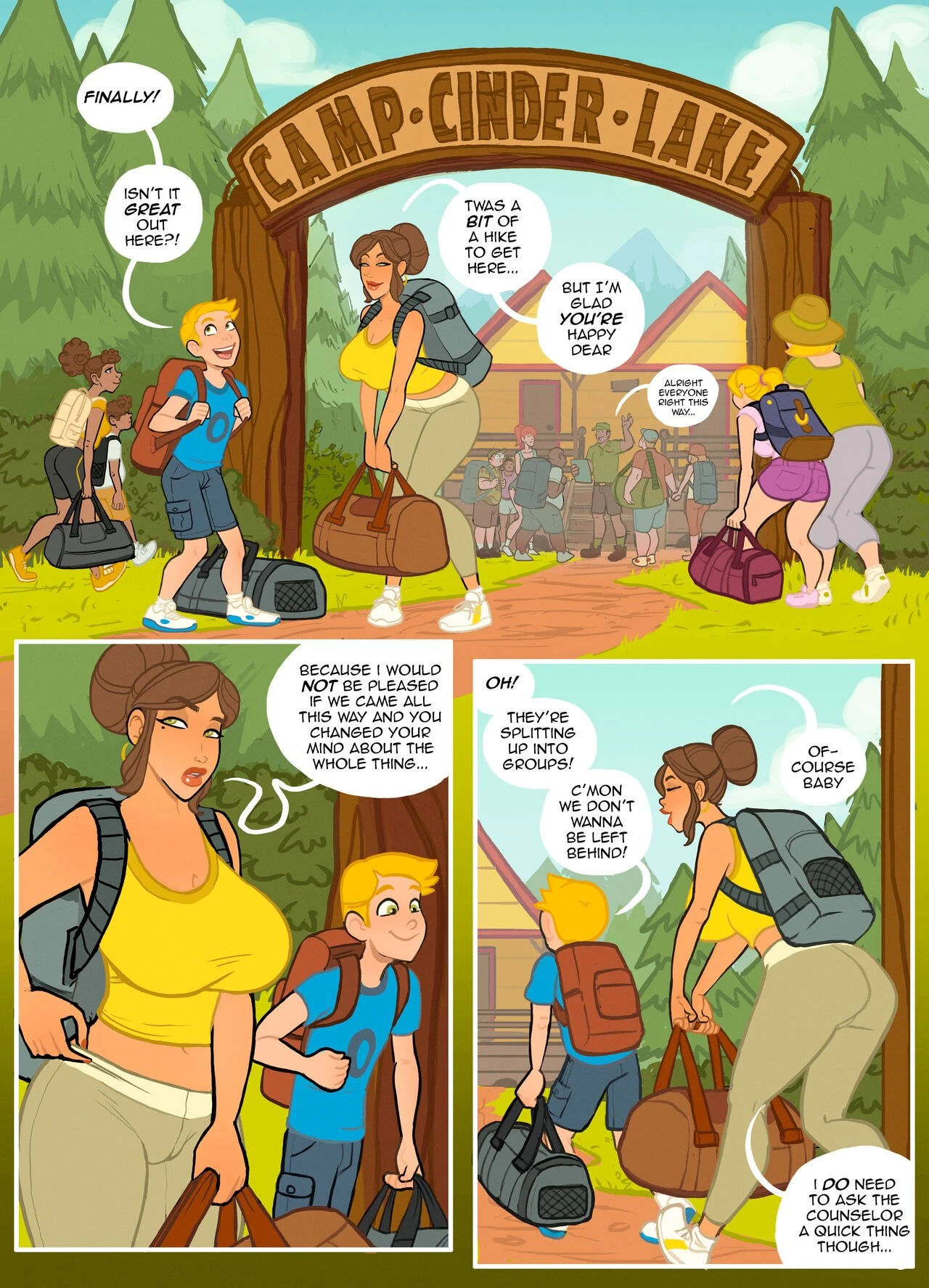 So Sweet Bedfellows porn comic picture 4