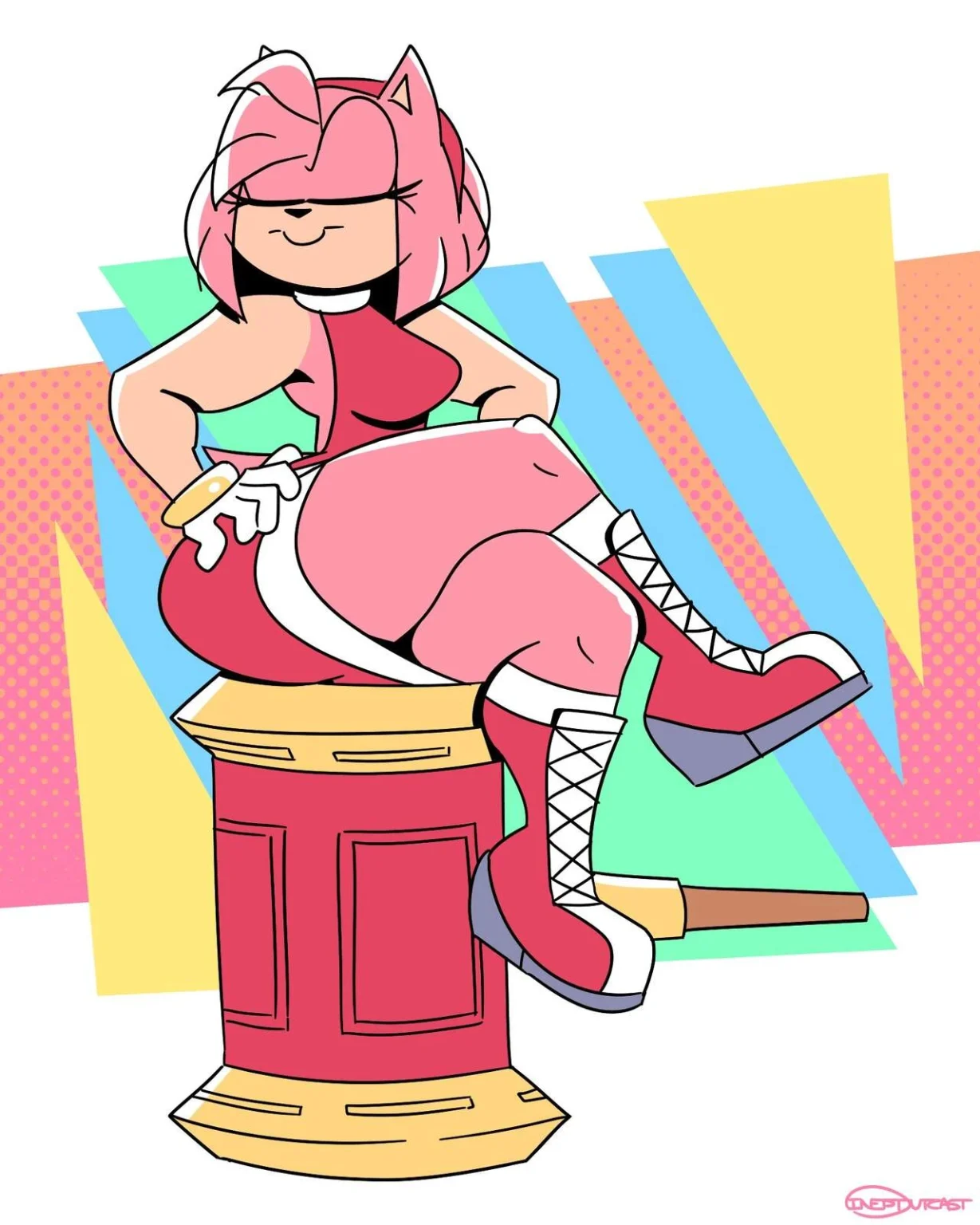 Sonic girls porn comic picture 1