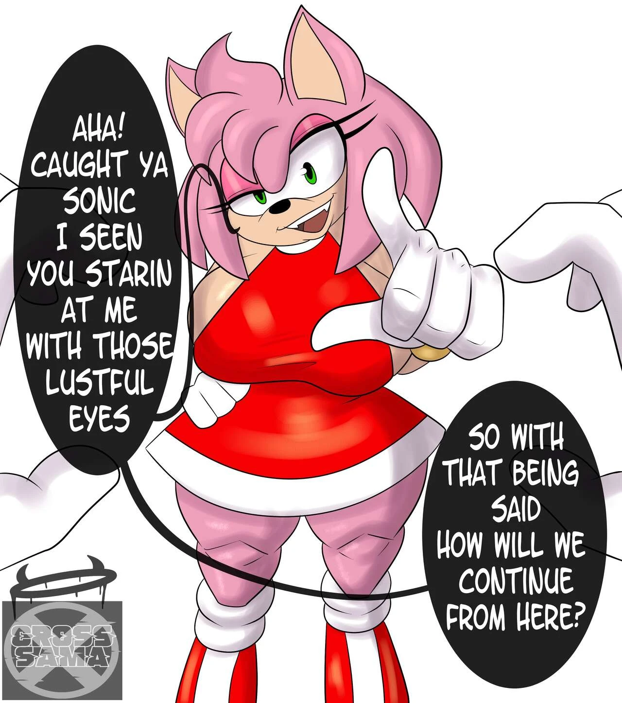 Sonic got caught porn comic picture 1