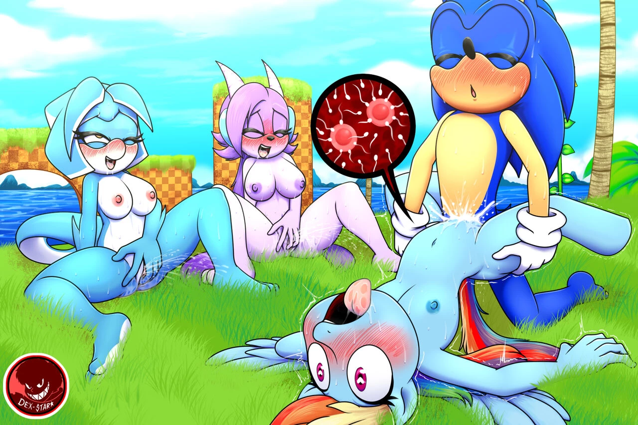 Sonic Orgy porn comic picture 2