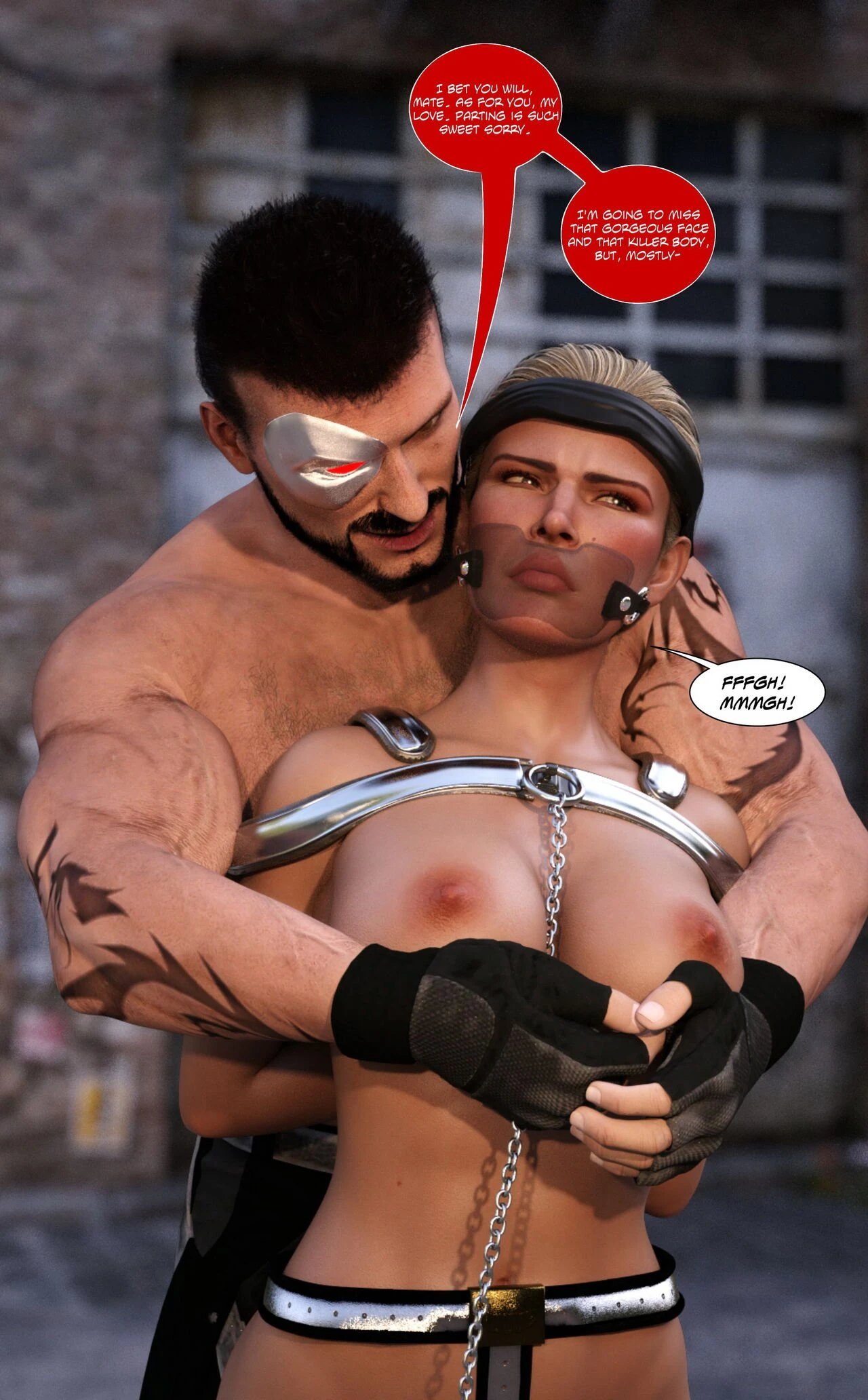 Sonya Blade porn comic picture 12