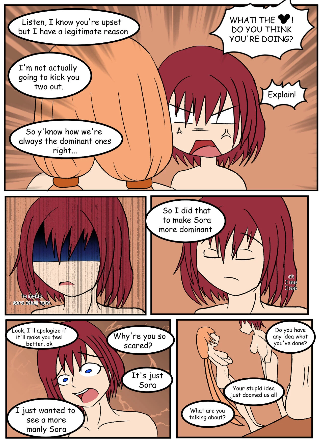 SoraxKairixStrelitzia porn comic picture 2