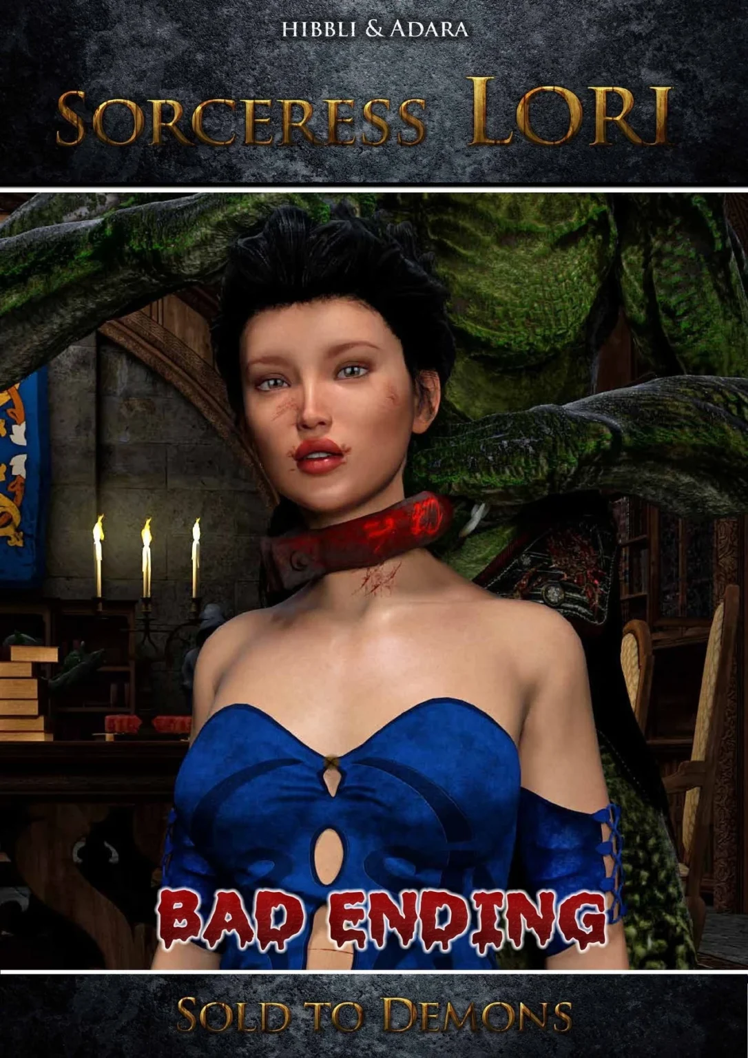 Sorceress Lori - Sold To Demons - Bad ending porn comic picture 1