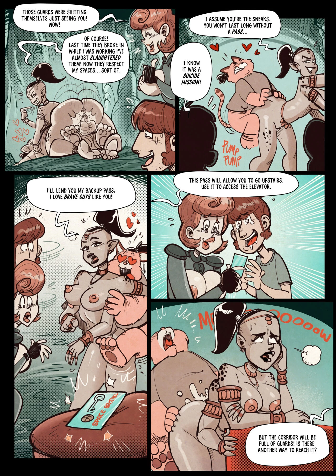 Space Brothel porn comic picture 10