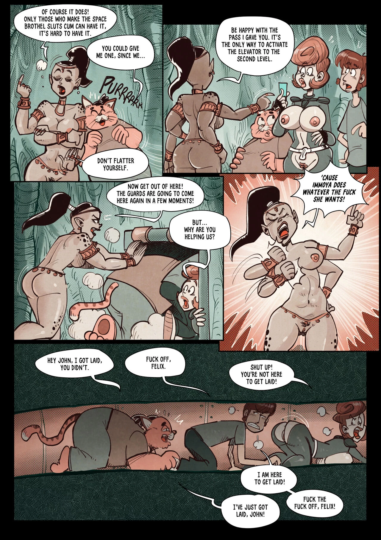 Space Brothel porn comic picture 12