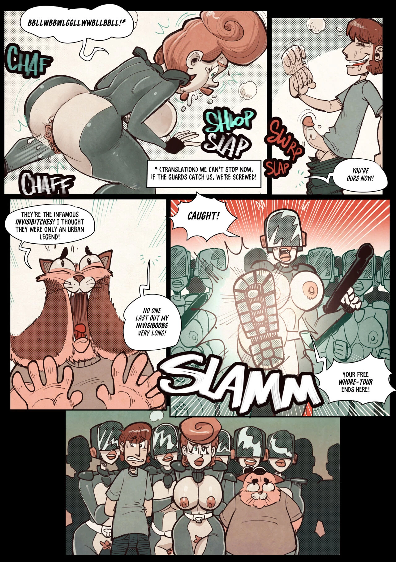 Space Brothel porn comic picture 17