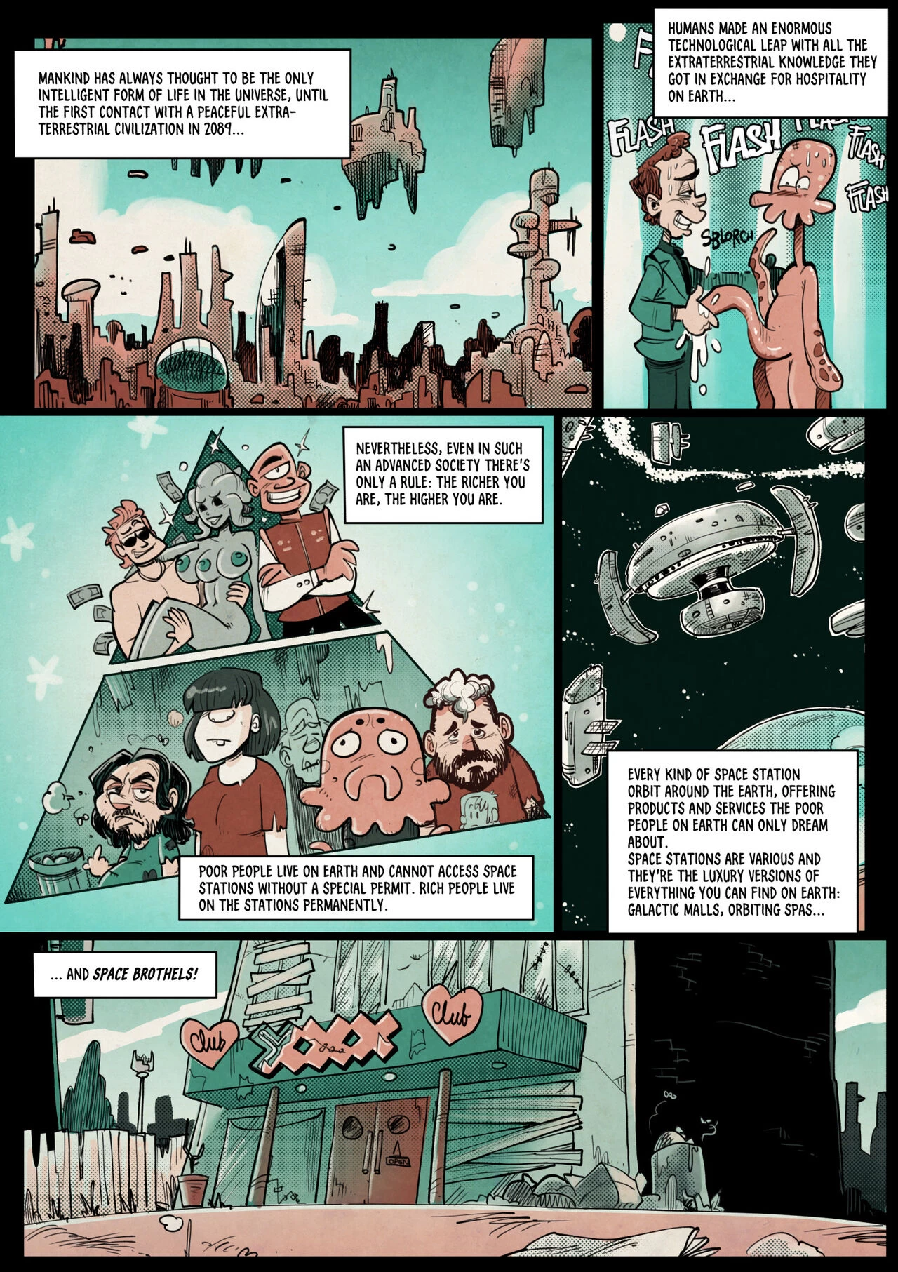 Space Brothel porn comic picture 2