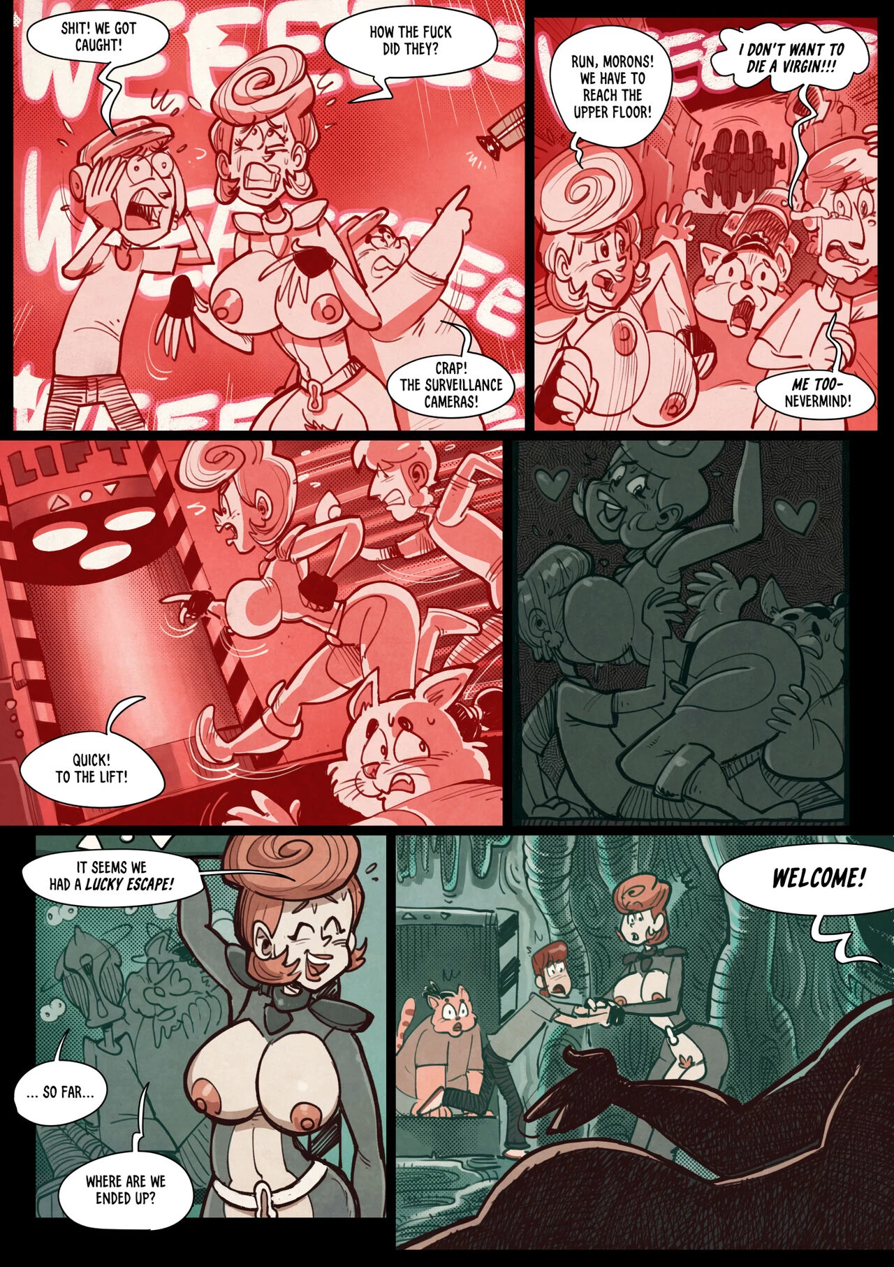 Space Brothel porn comic picture 8