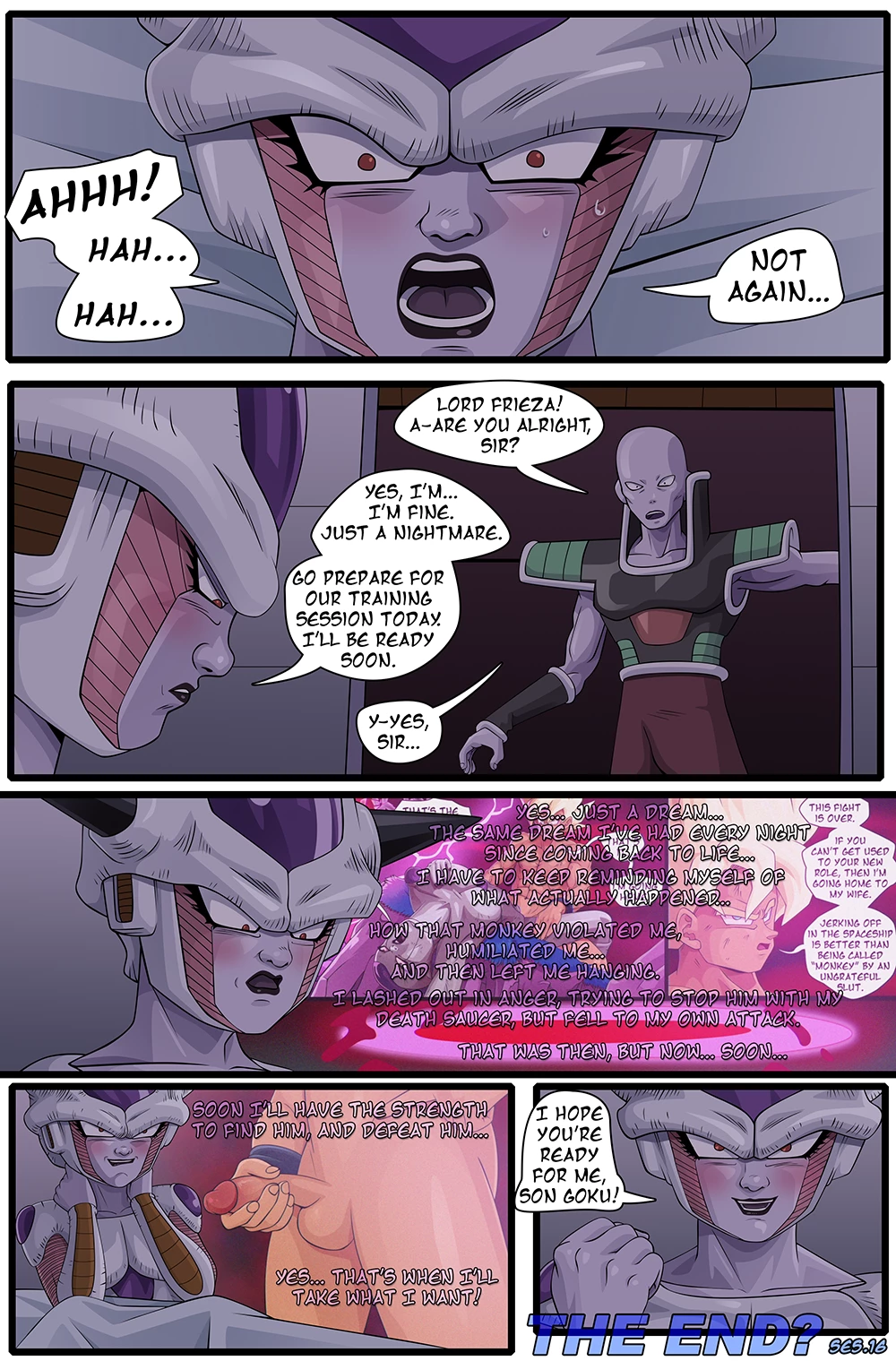 Space Emperor Slut (Penis Vers.) porn comic picture 16