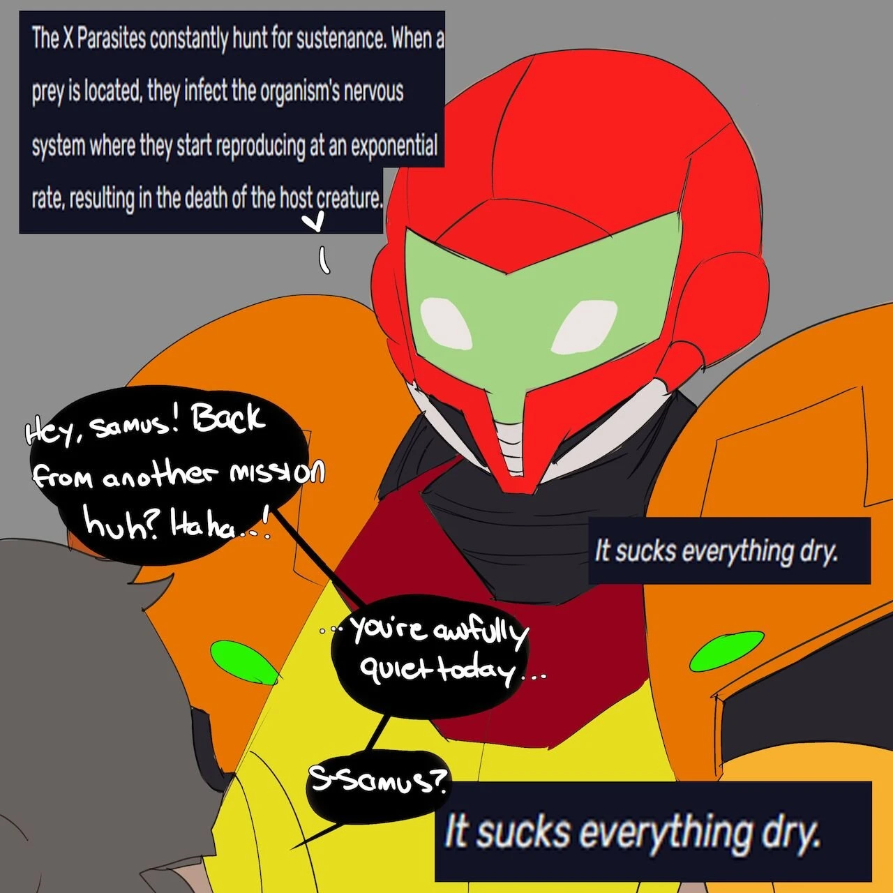 Space Pirate porn comic picture 1