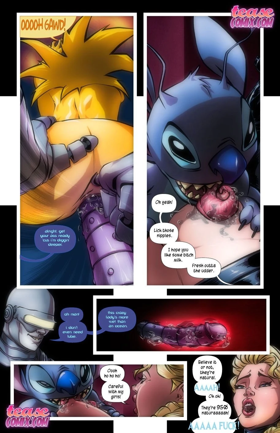 Space Slut 3 porn comic picture 12