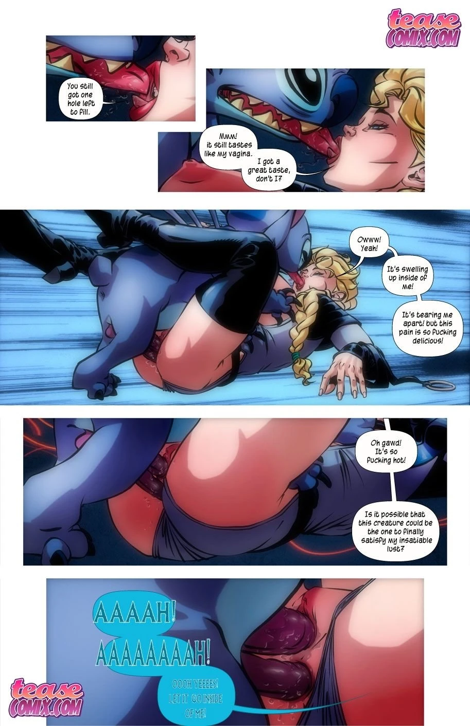 Space Slut 3 porn comic picture 15