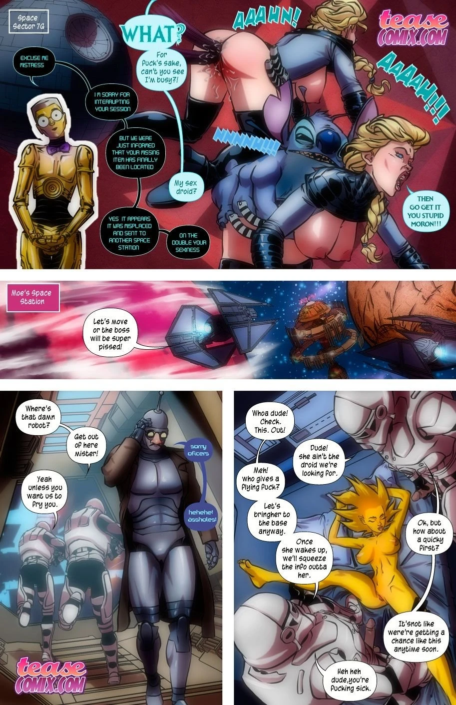 Space Slut 3 porn comic picture 26