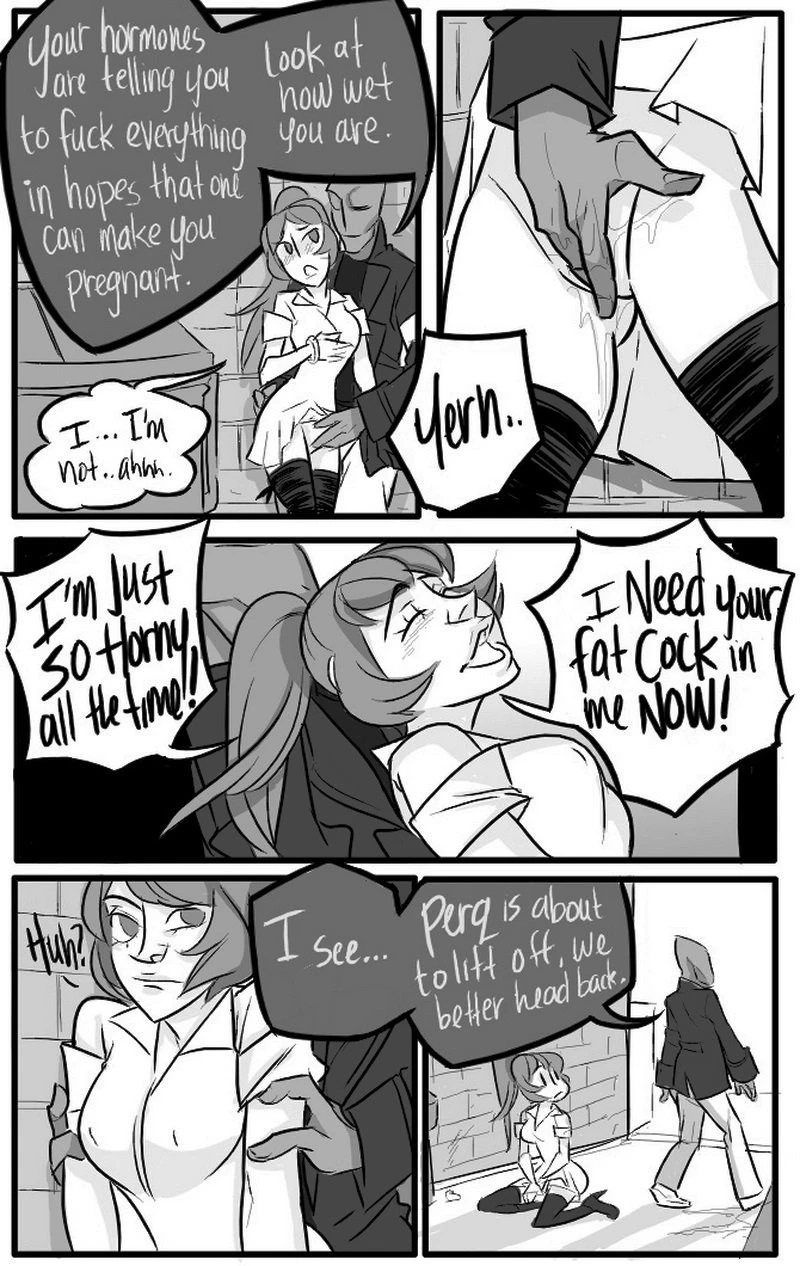 Spacy Lucy 2 porn comic picture 3