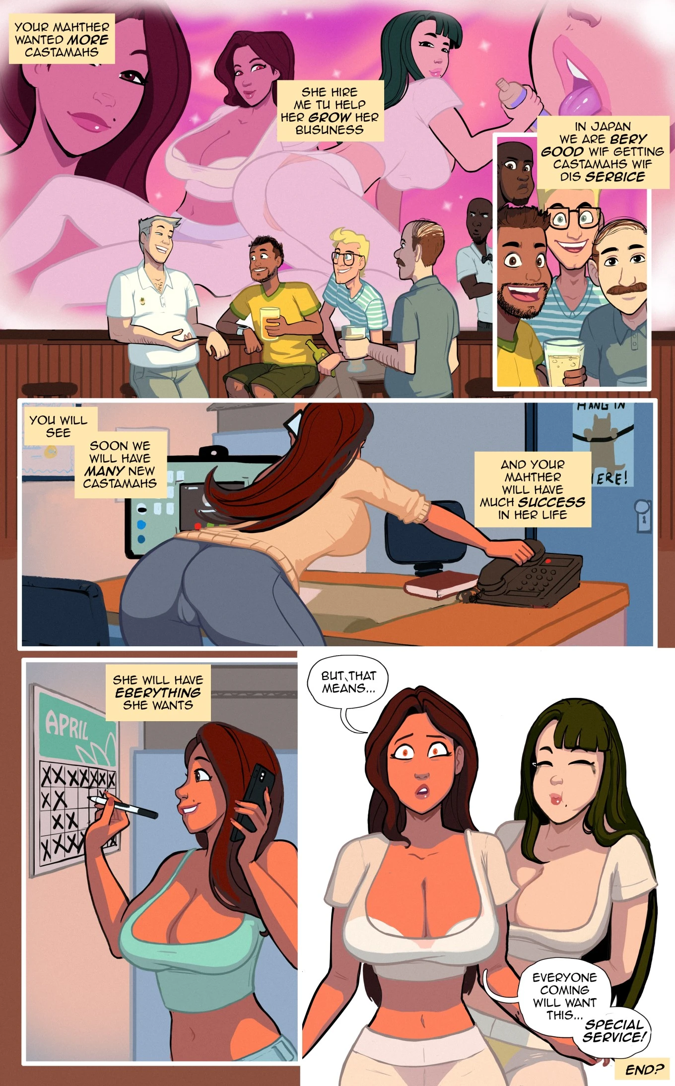 Special Service. The Sweet Life porn comic picture 19
