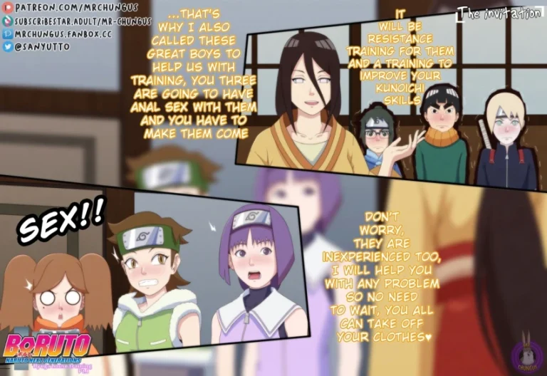 Special Training At Hyuga House porn comic picture 2