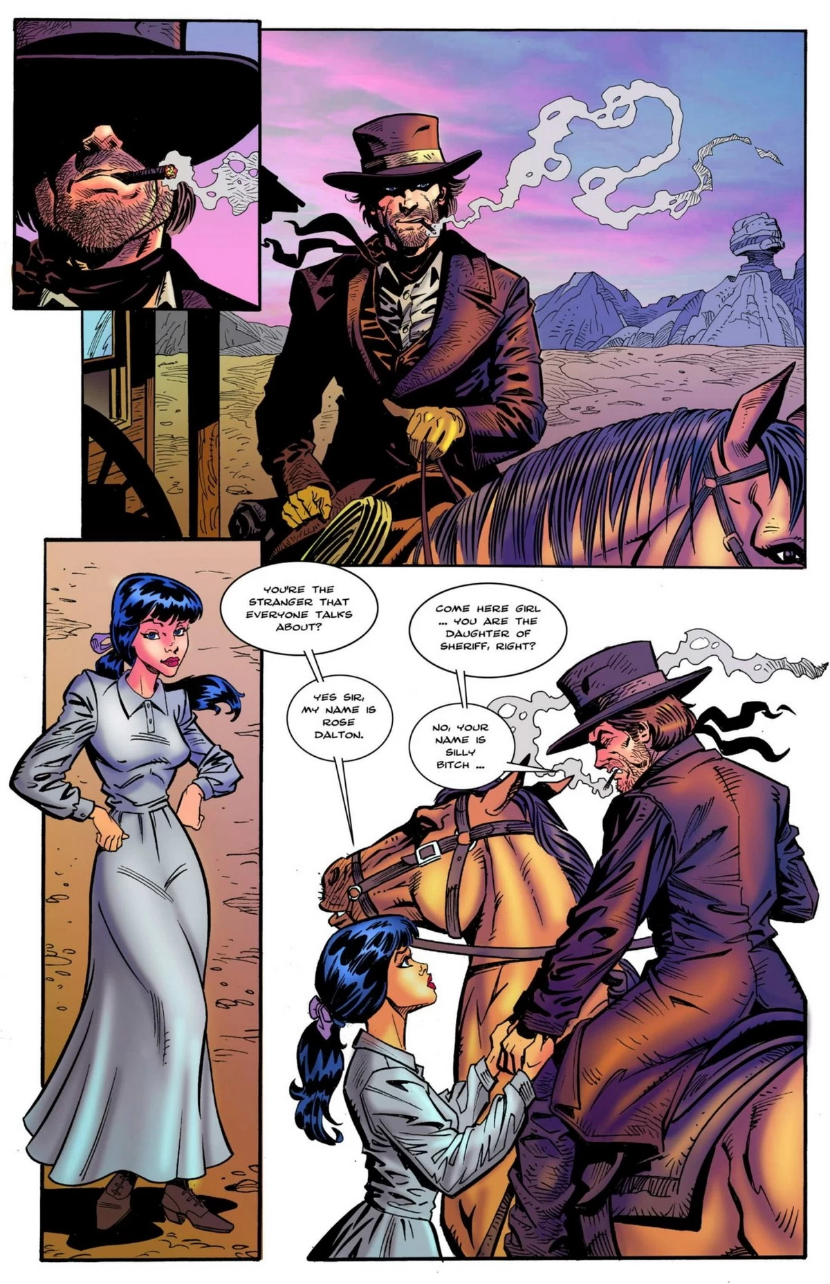 Spell Sioux porn comic picture 20