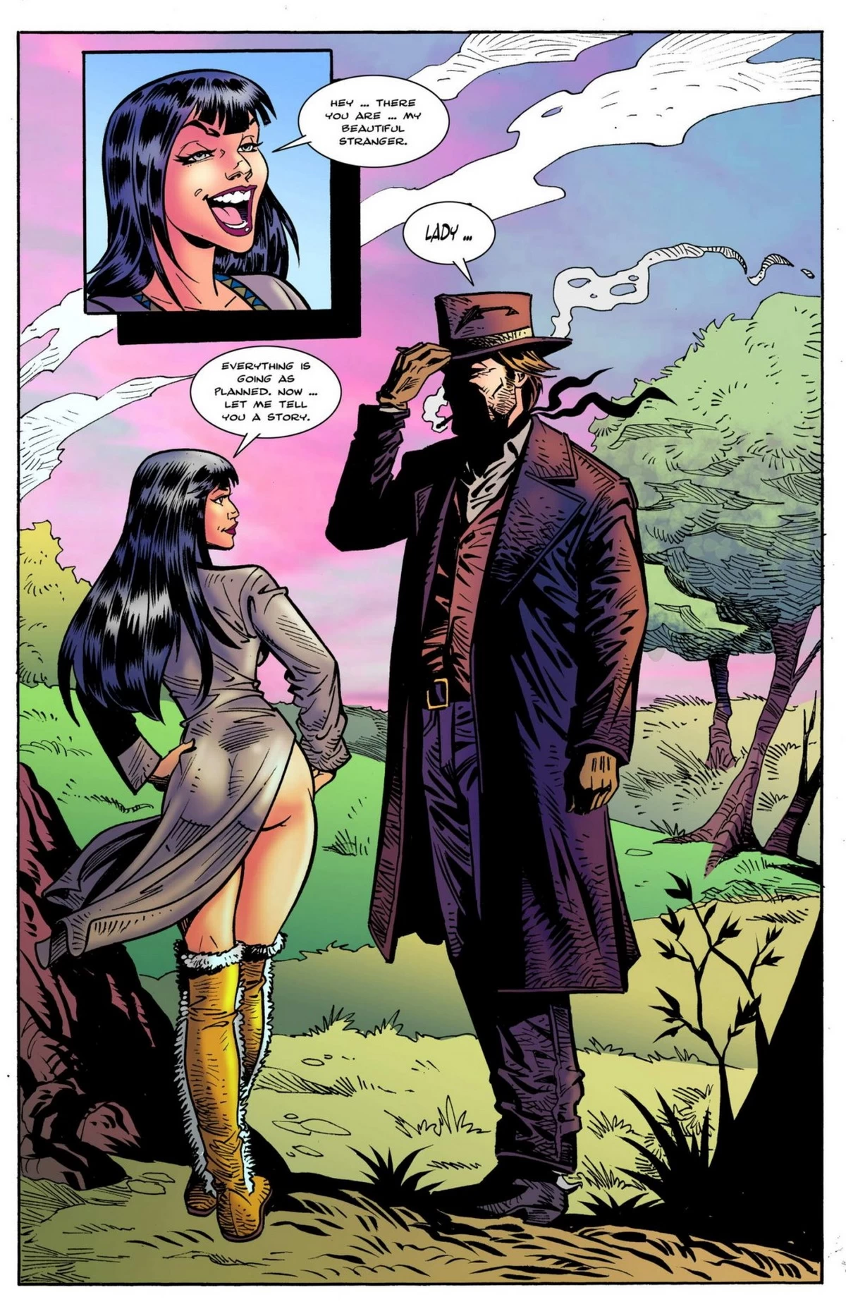 Spell Sioux porn comic picture 25