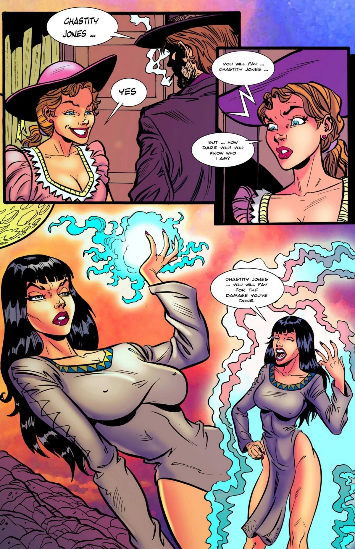 Spell Sioux porn comic picture 5