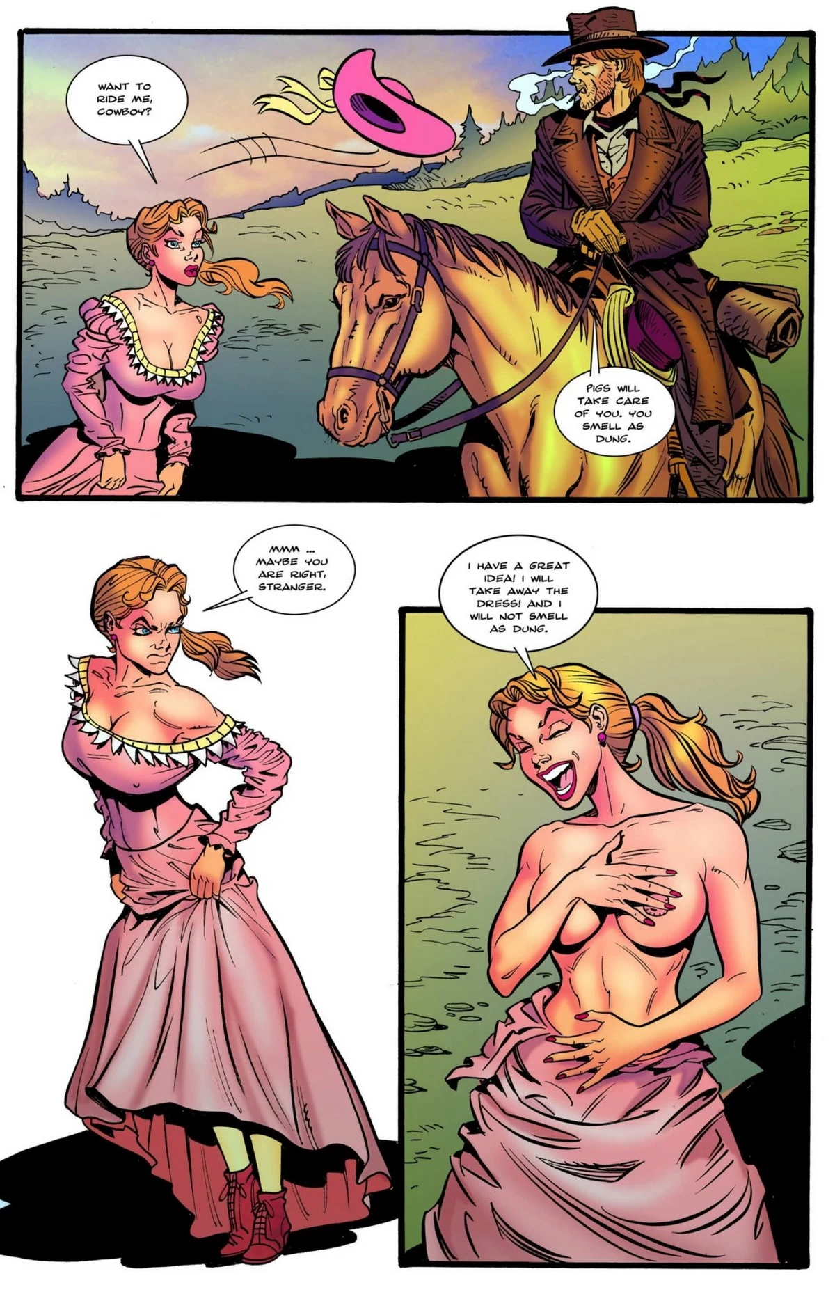 Spell Sioux porn comic picture 7