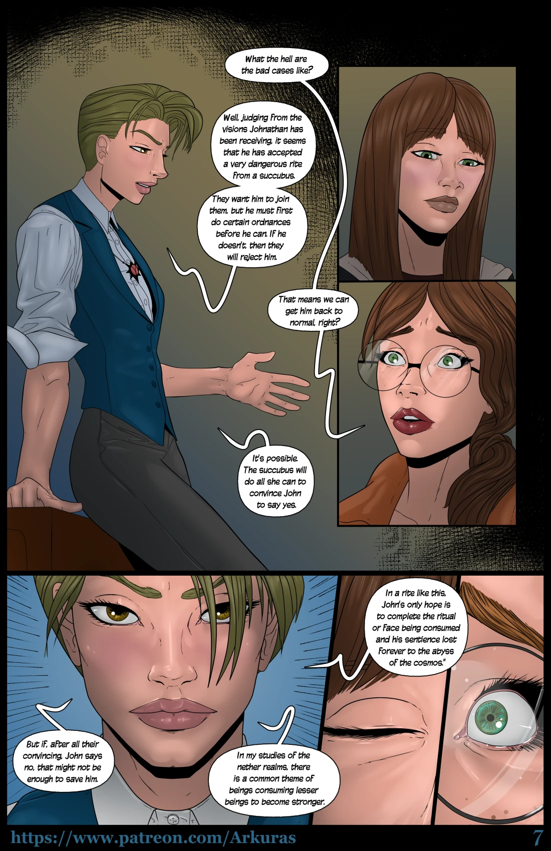 Spellbound A Devouts Reward 2 porn comic picture 34