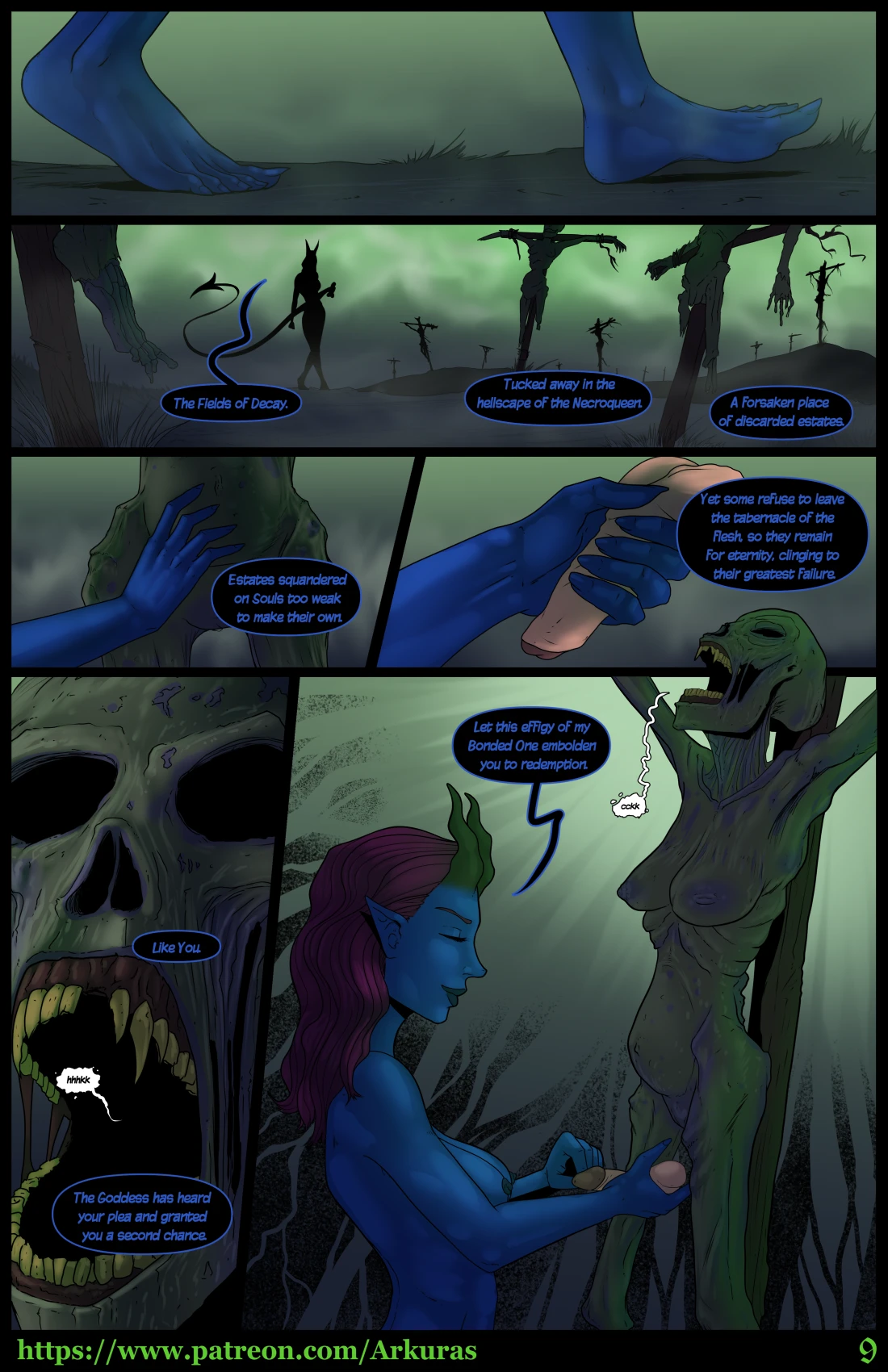 Spellbound A Devouts Reward 2 porn comic picture 36