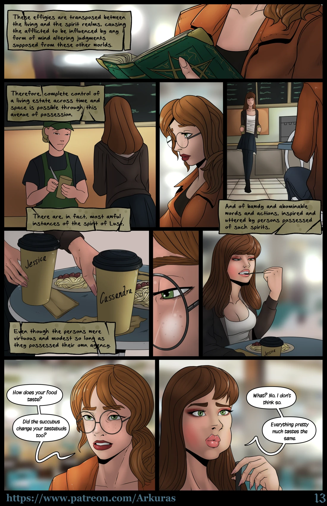 Spellbound A Devouts Reward 2 porn comic picture 40